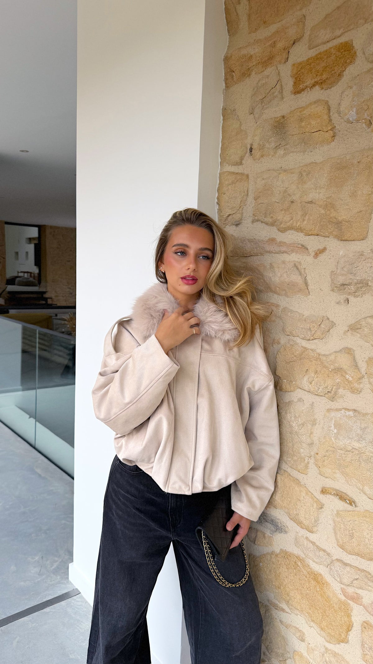 VESTE SOLYNE - BEIGE