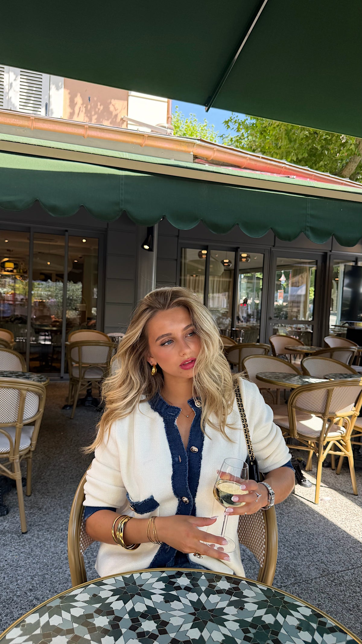 GILET SYLVIA - ECRU