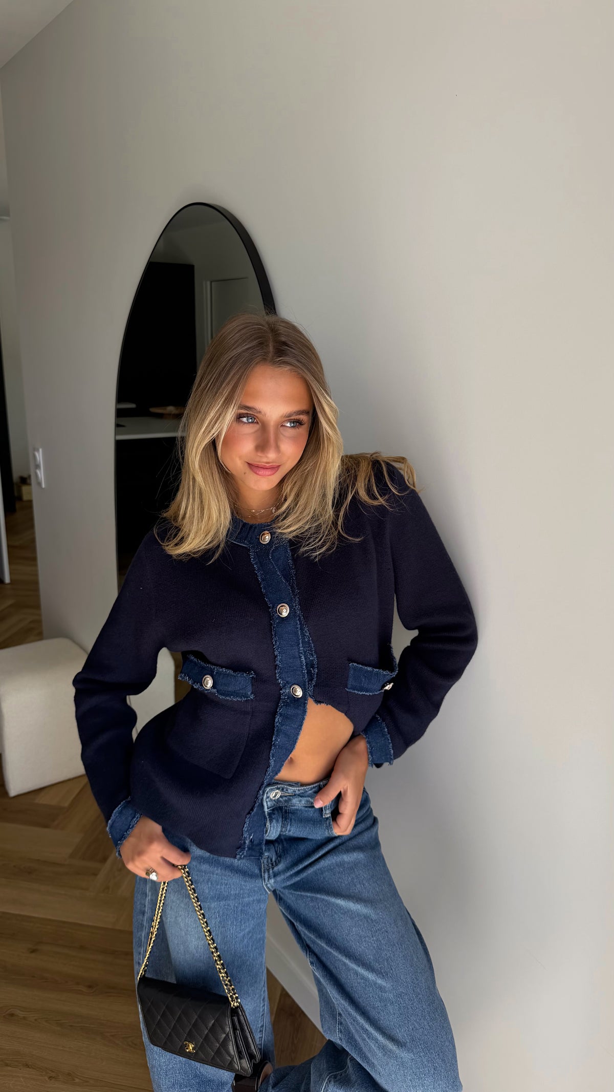 GILET SYLVIA - MARINE