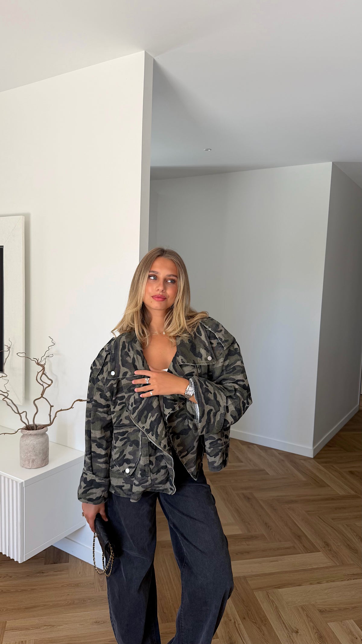 VESTE AXELLE - MILITAIRE