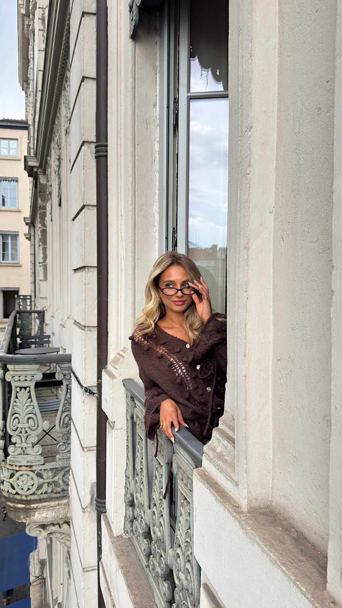 GILET JENNY - CHOCO