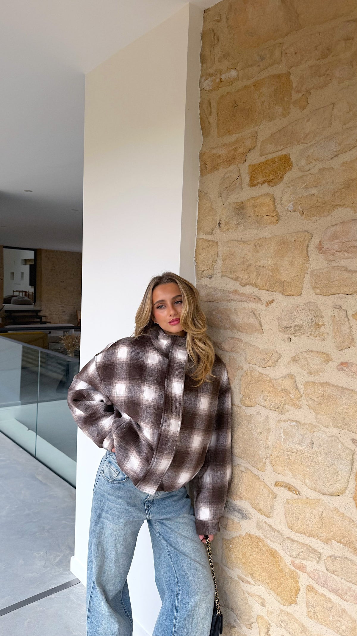 AMELIA COAT - BROWN
