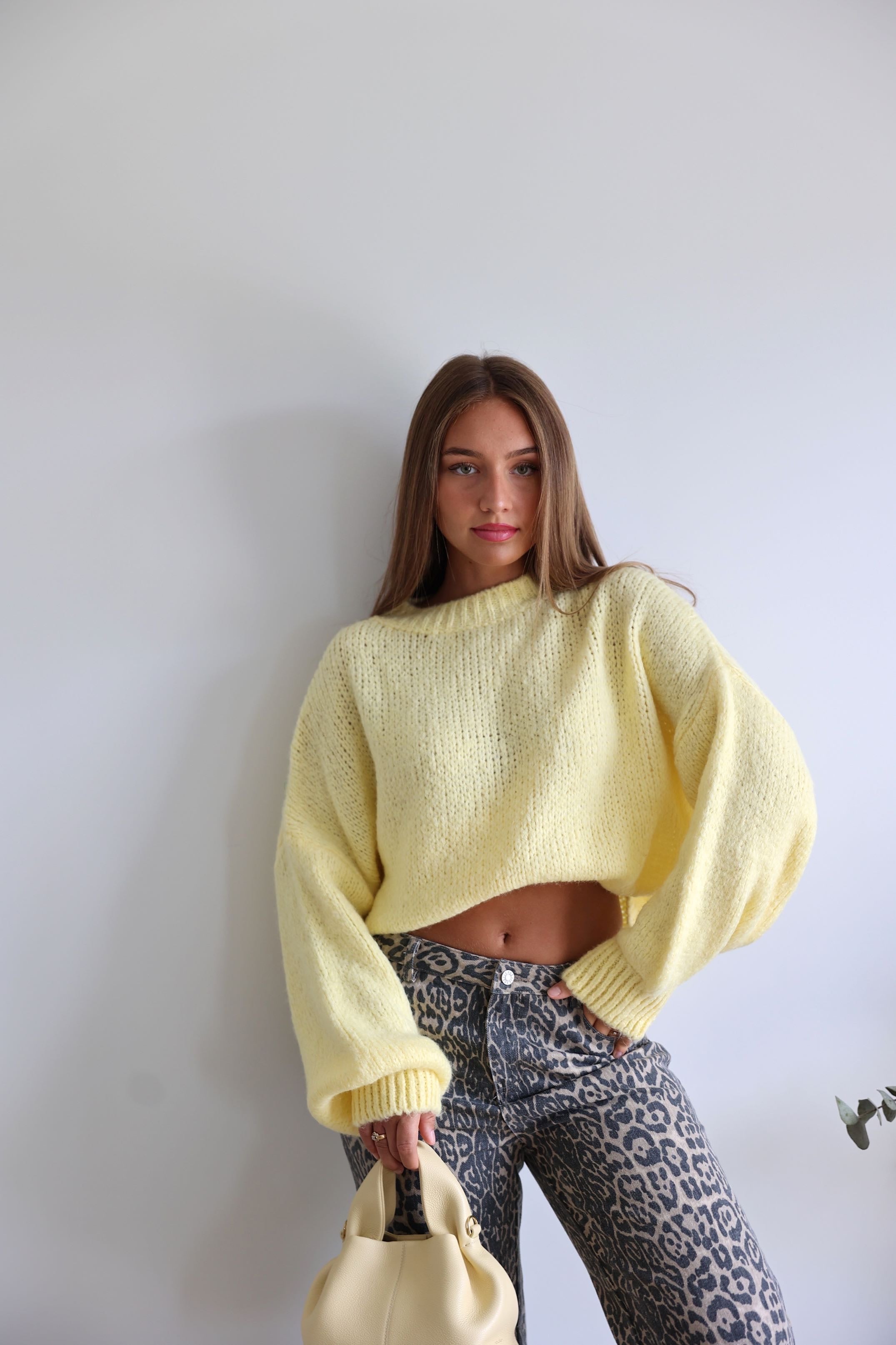 PULL CLOÉ - JAUNE