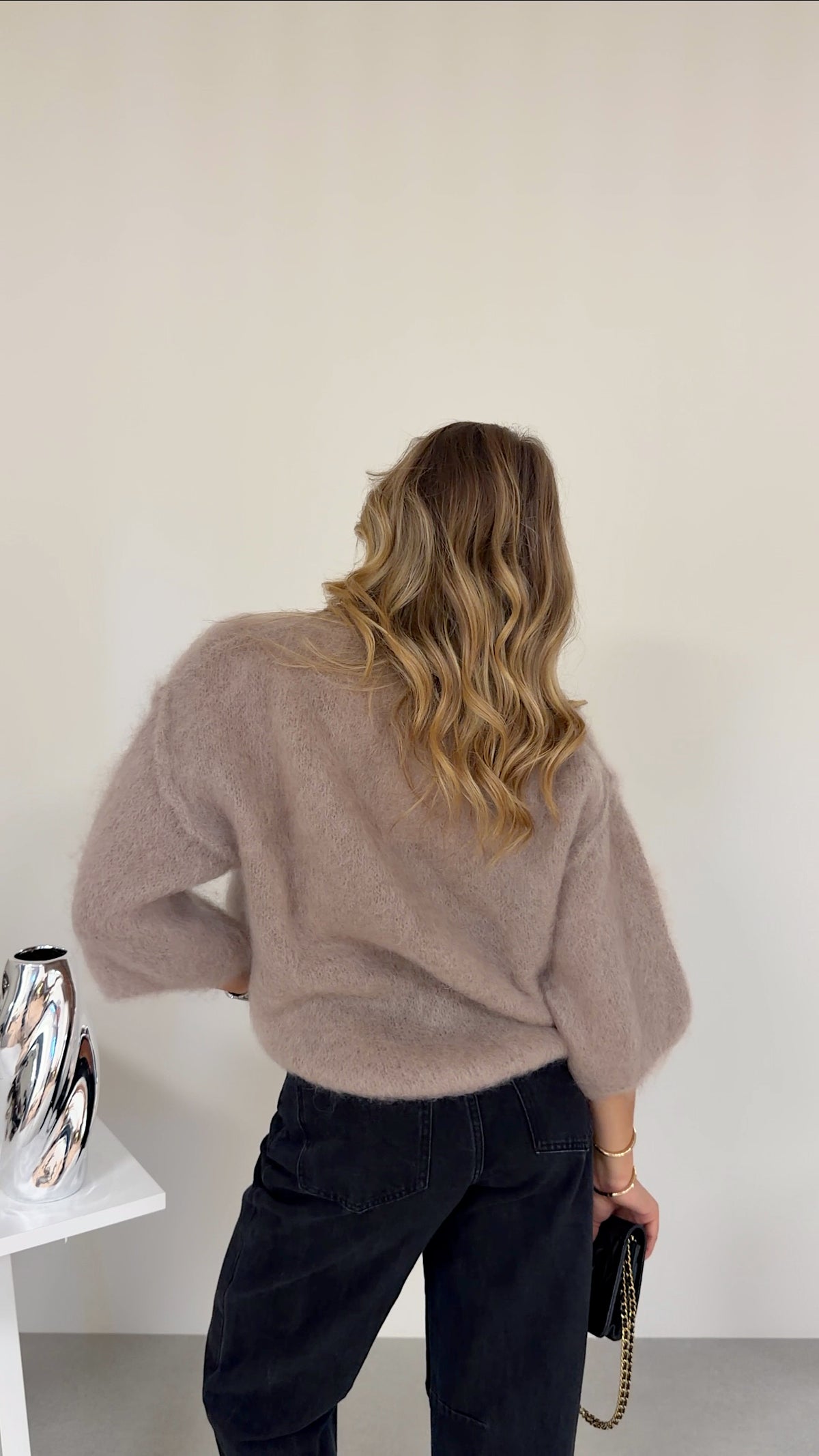 PULL VALERIE - TAUPE