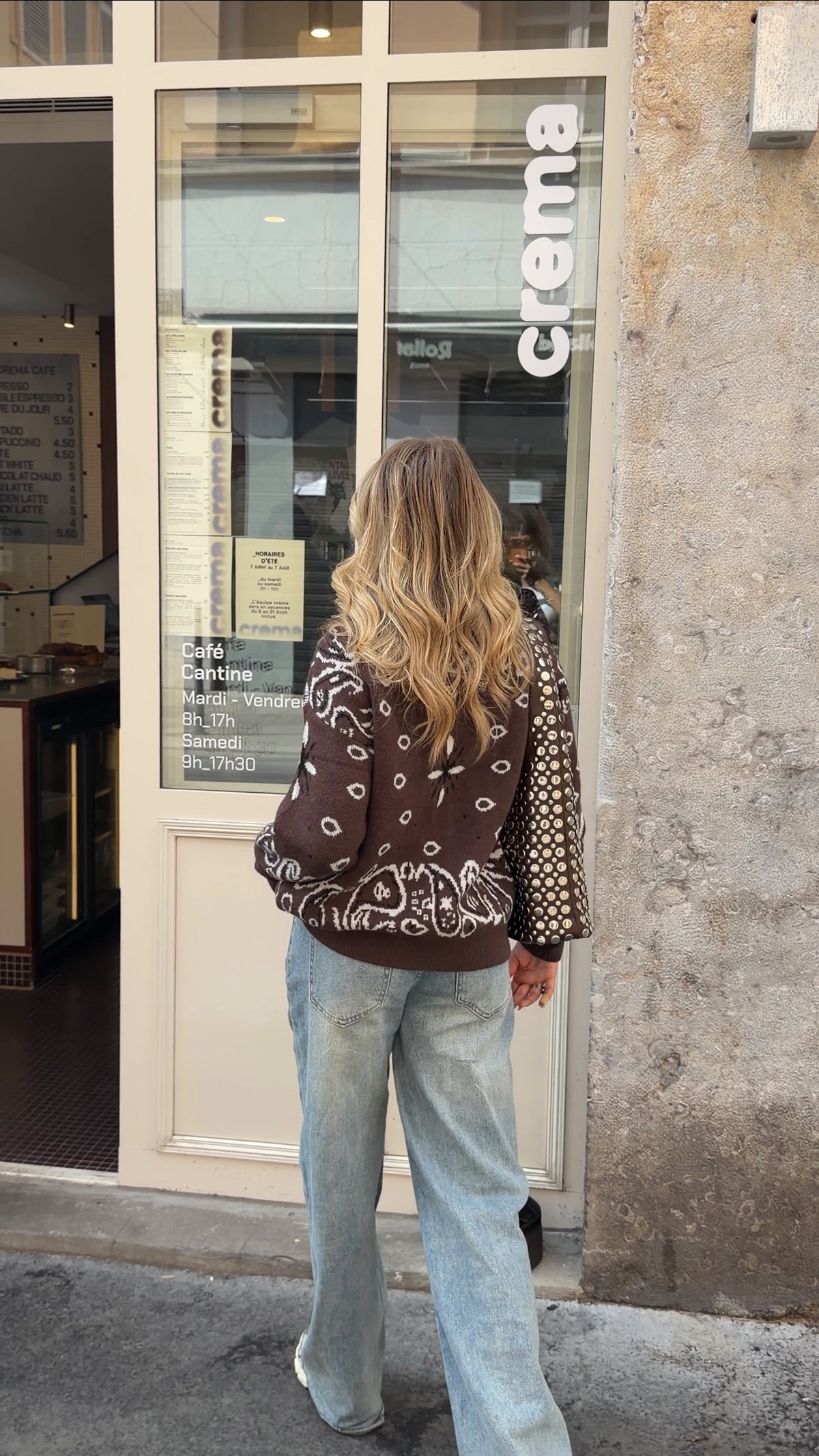 GILET CORALIE - MARRON