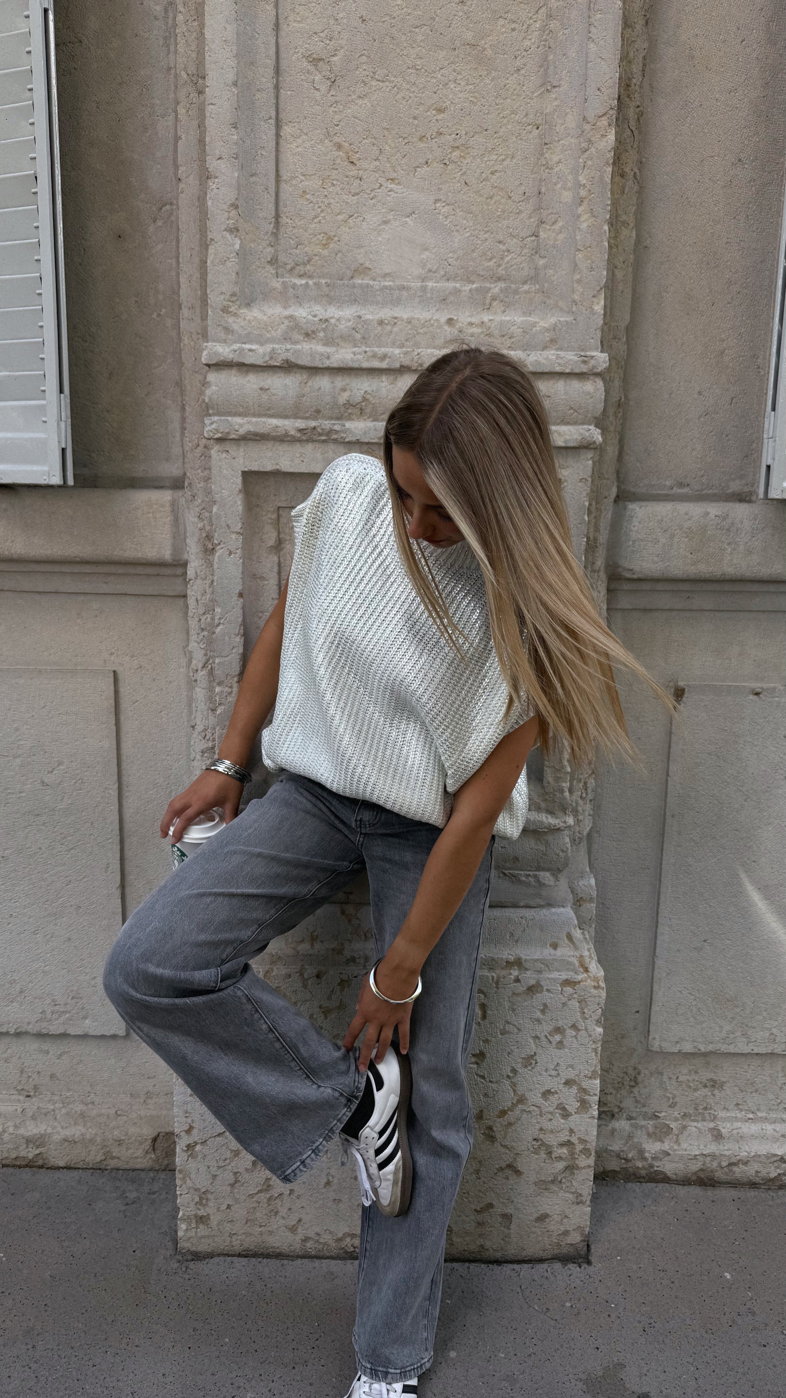 SUÉTER SIN MANGAS NOLA - CRUDO