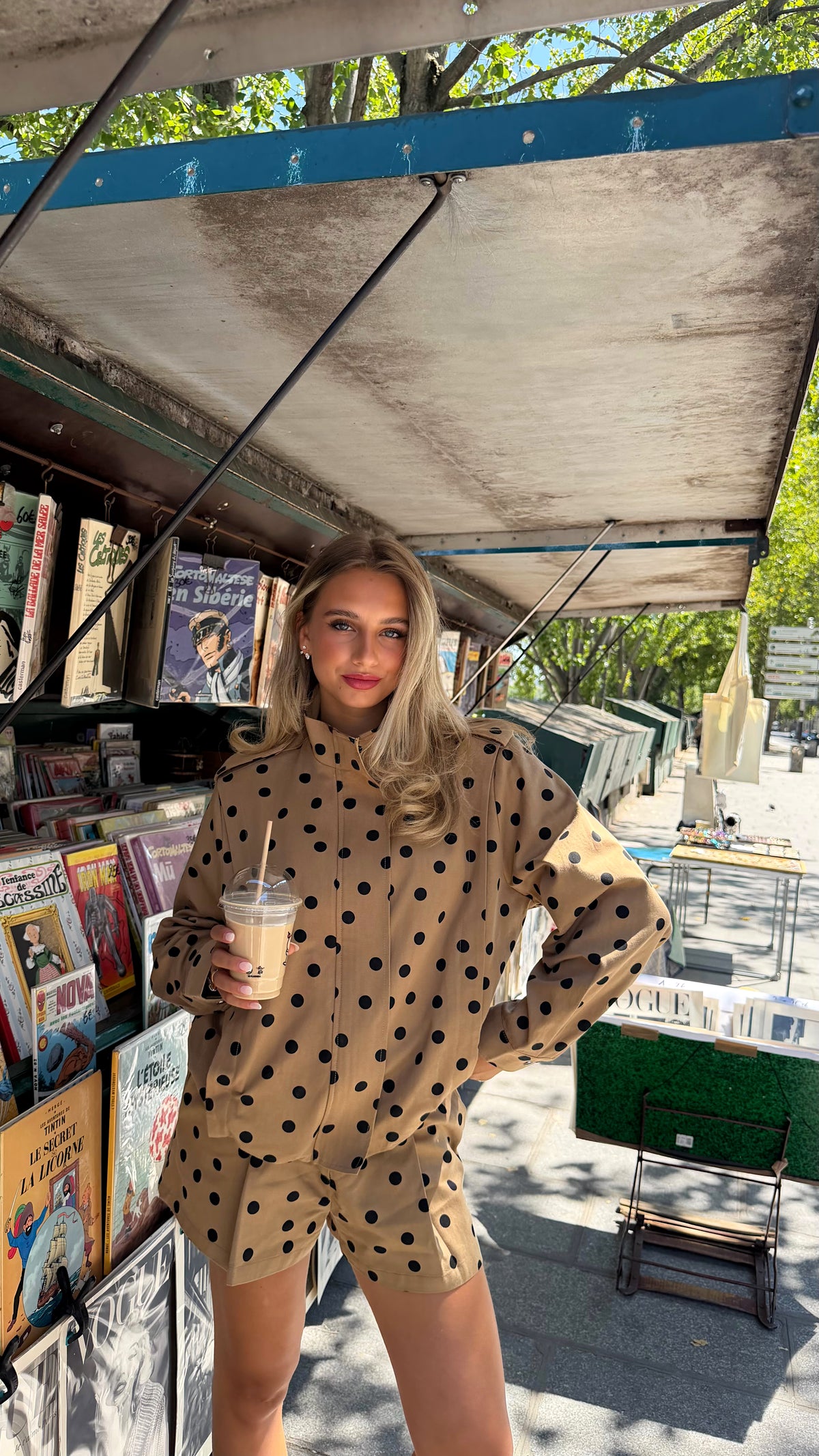 VESTE LOUISE - CAMEL