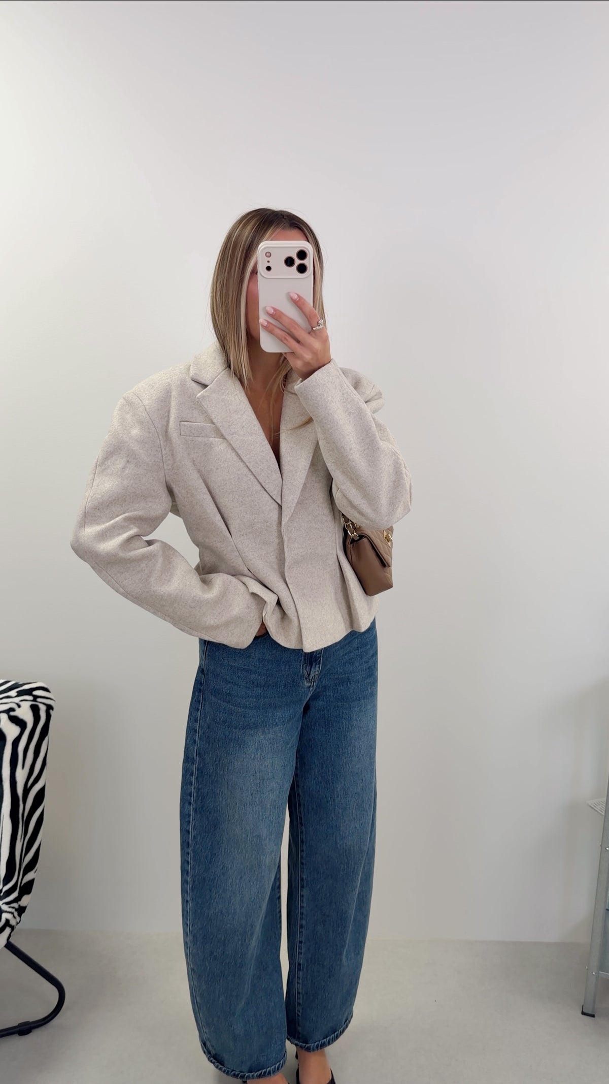 VESTE ELISE - BEIGE
