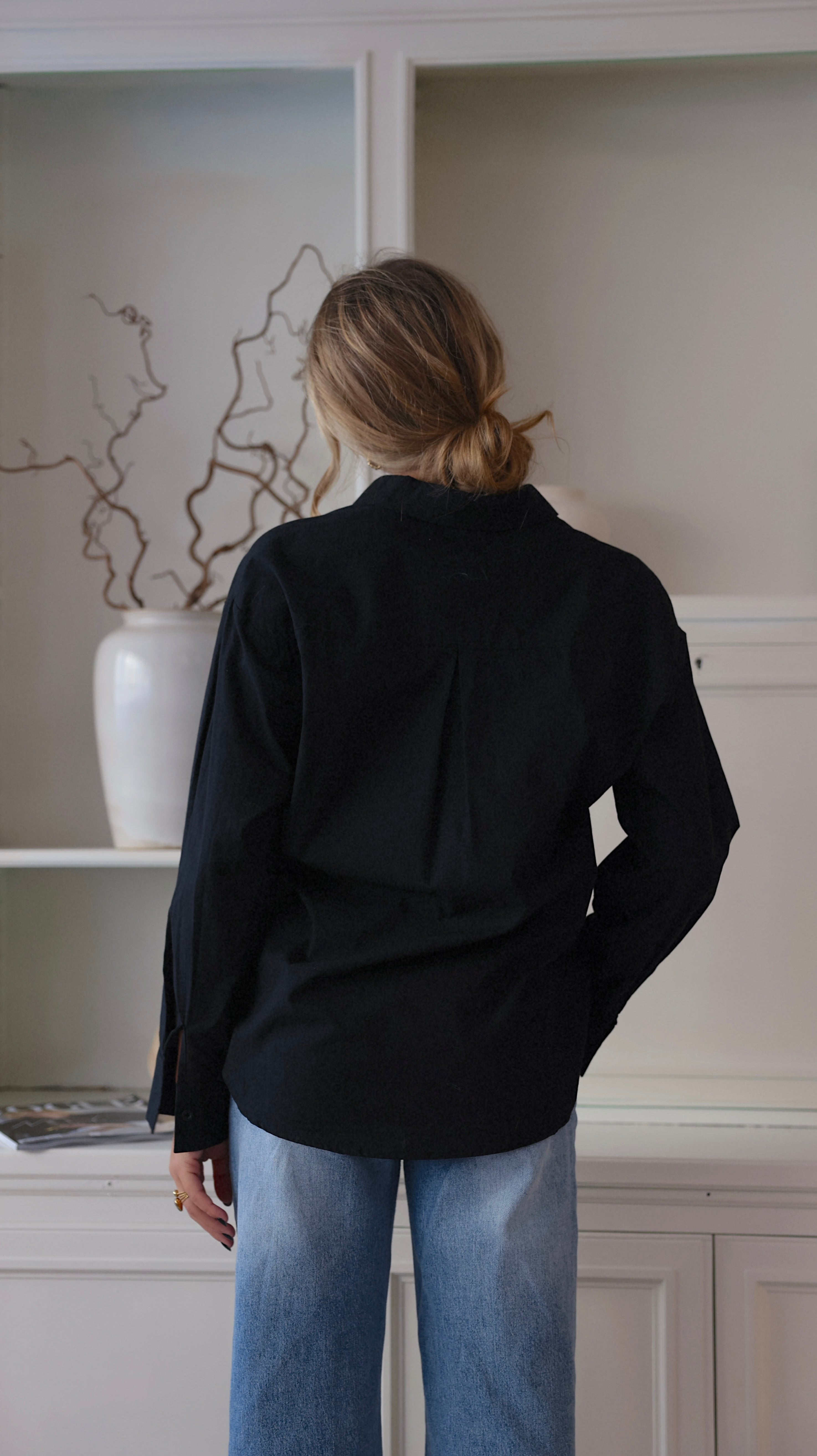 BLUSA OCÉANO - NEGRO