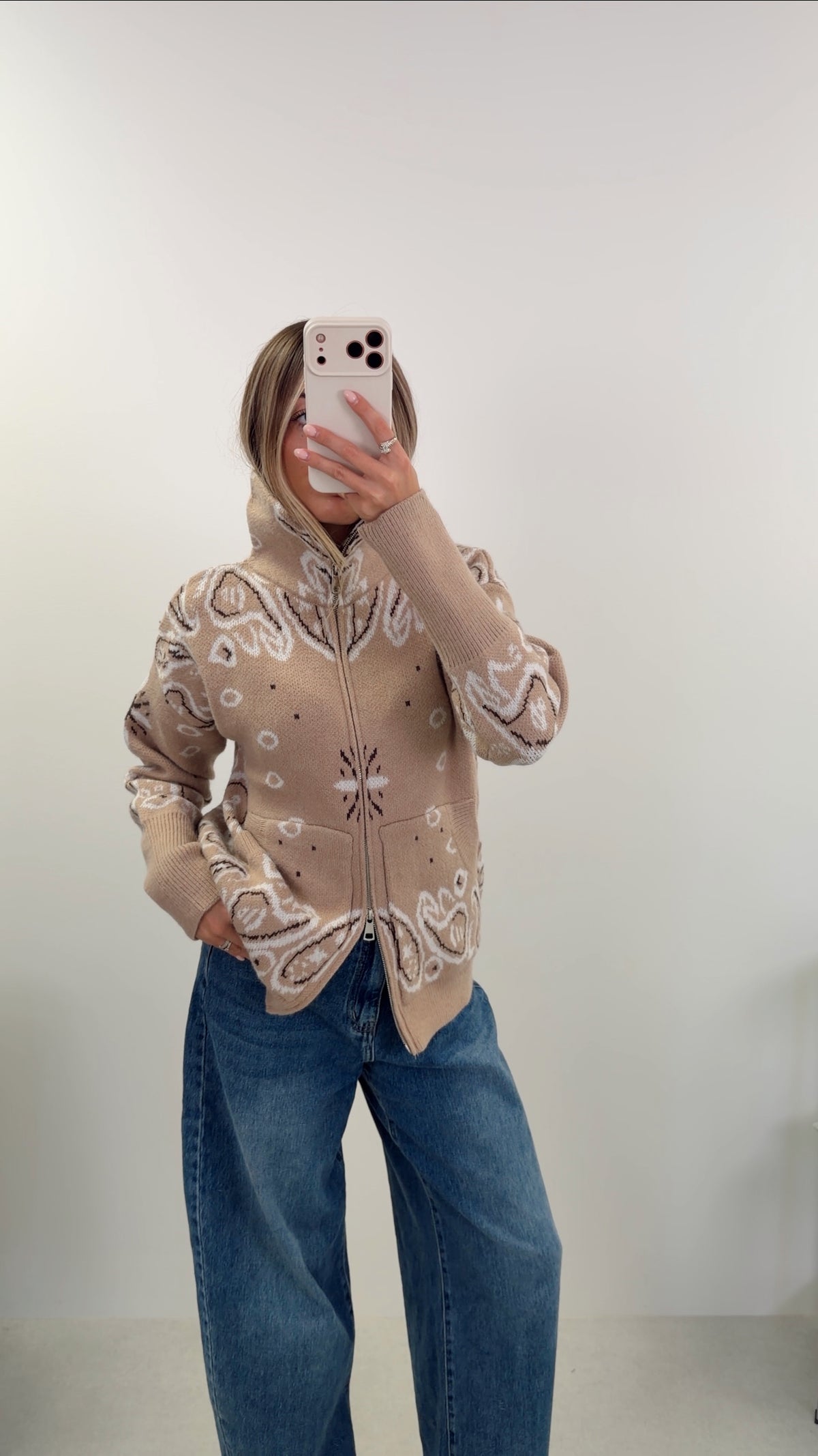 GILET CORALIE - CAMEL