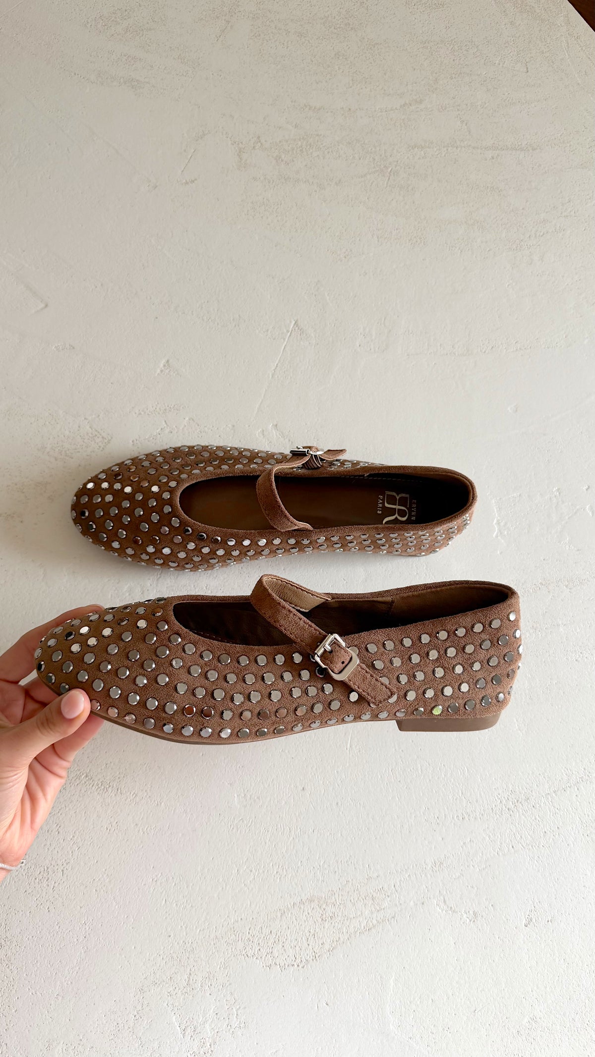 BALLERINES LOUNA - CAMEL