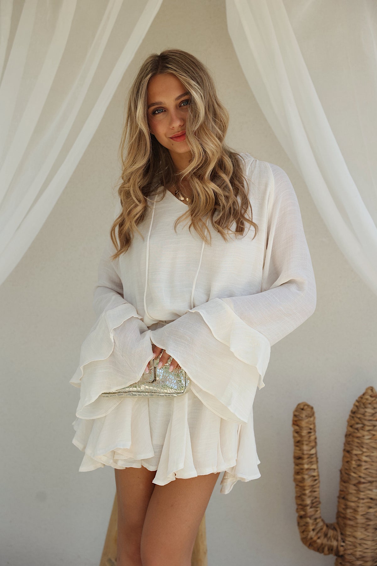 ROBE ISIS - ÉCRU