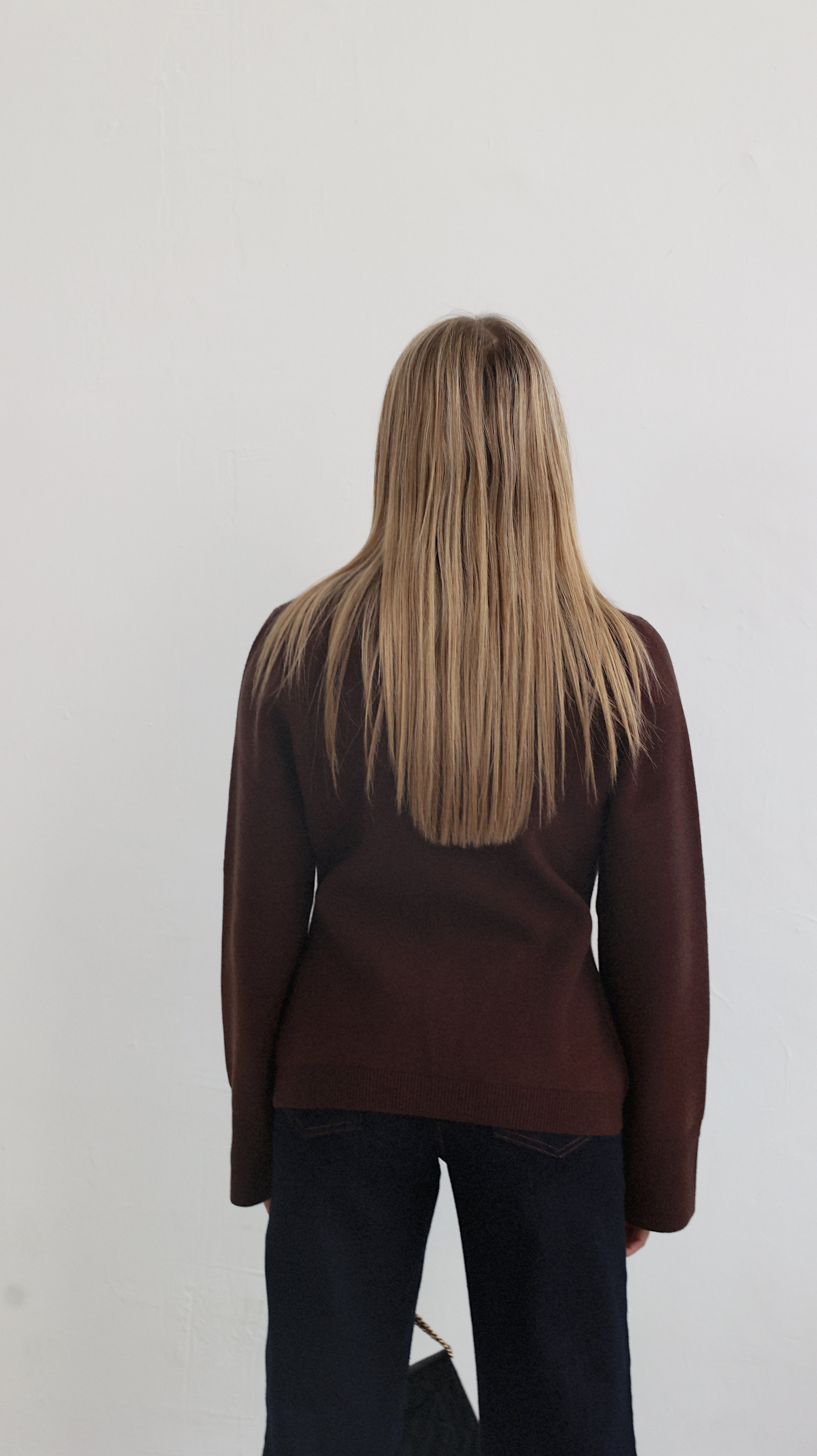 GILET SARAH - MARRON