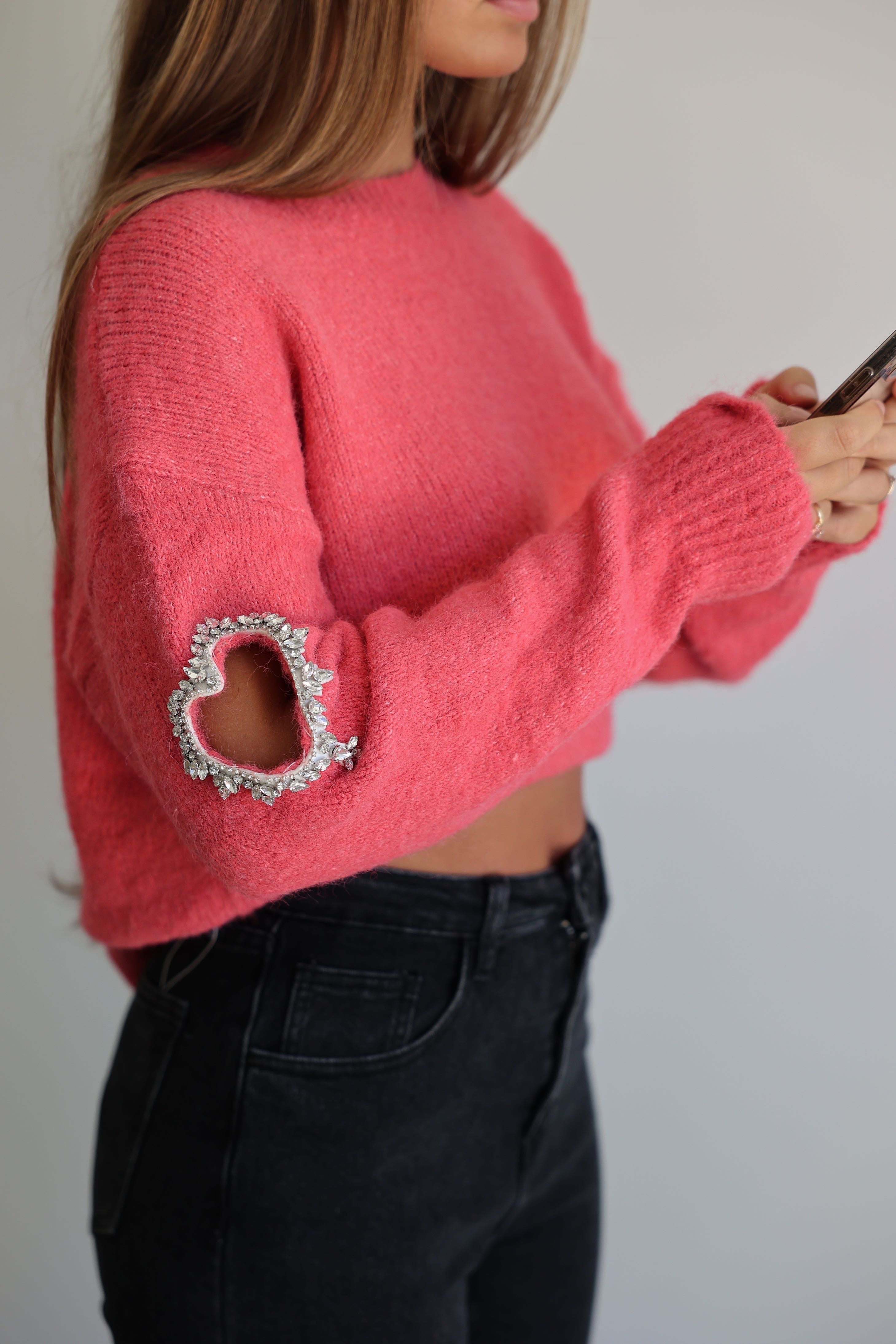 ASSYA SWEATER - CORAL