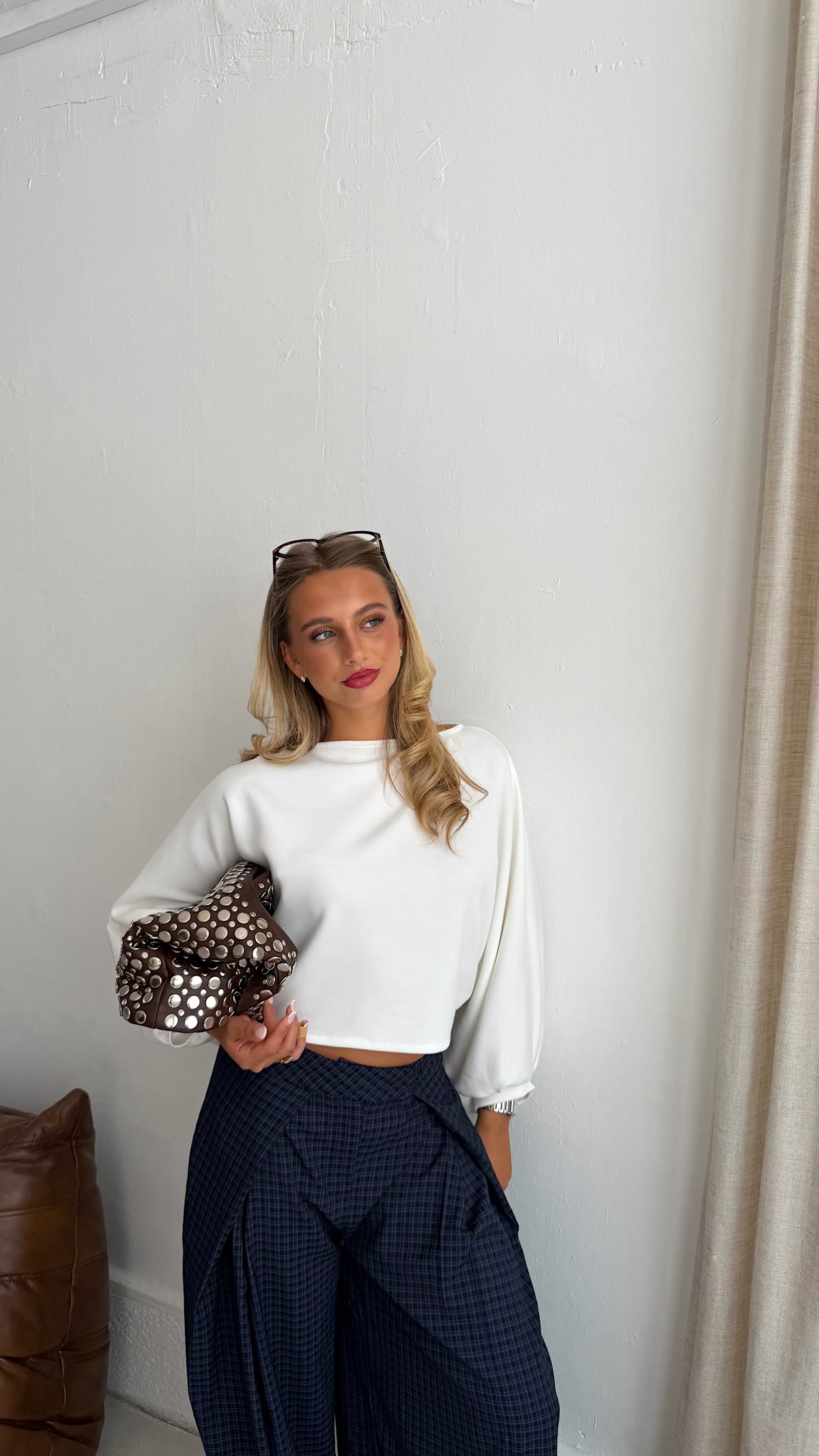SWEAT MANON - BLANC