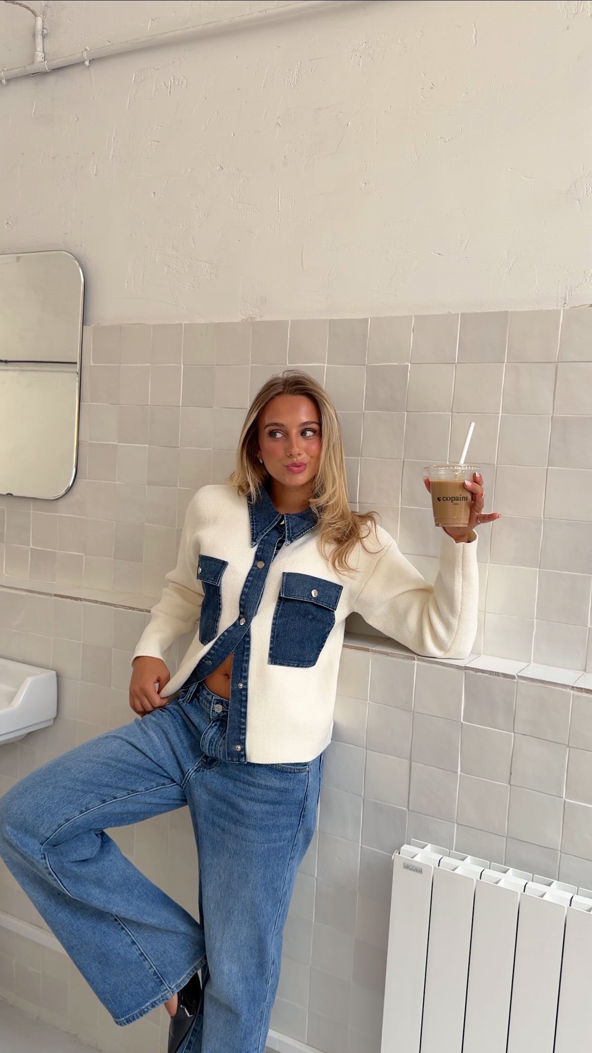 GILET ASTRID - ECRU