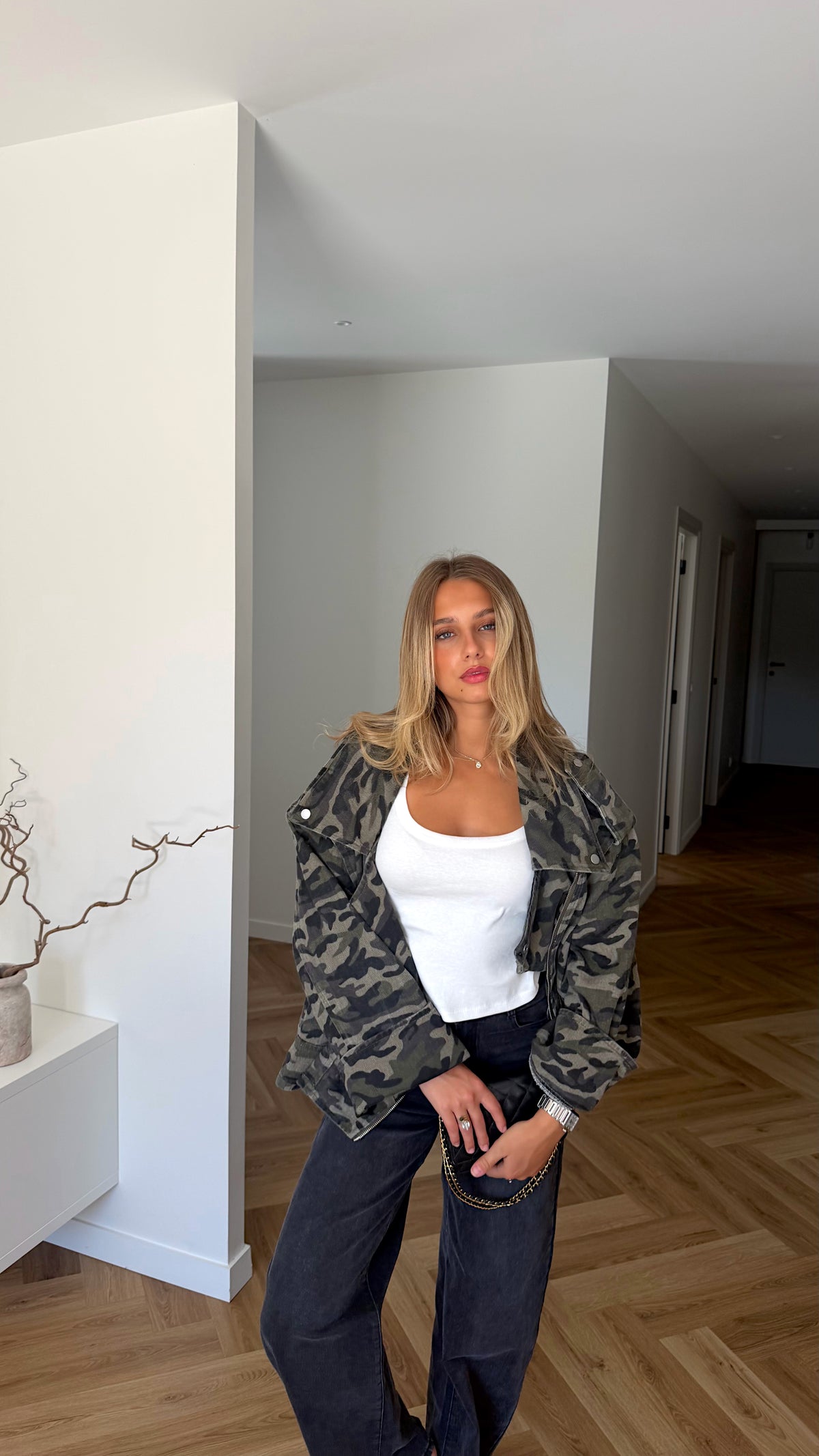 VESTE AXELLE - MILITAIRE