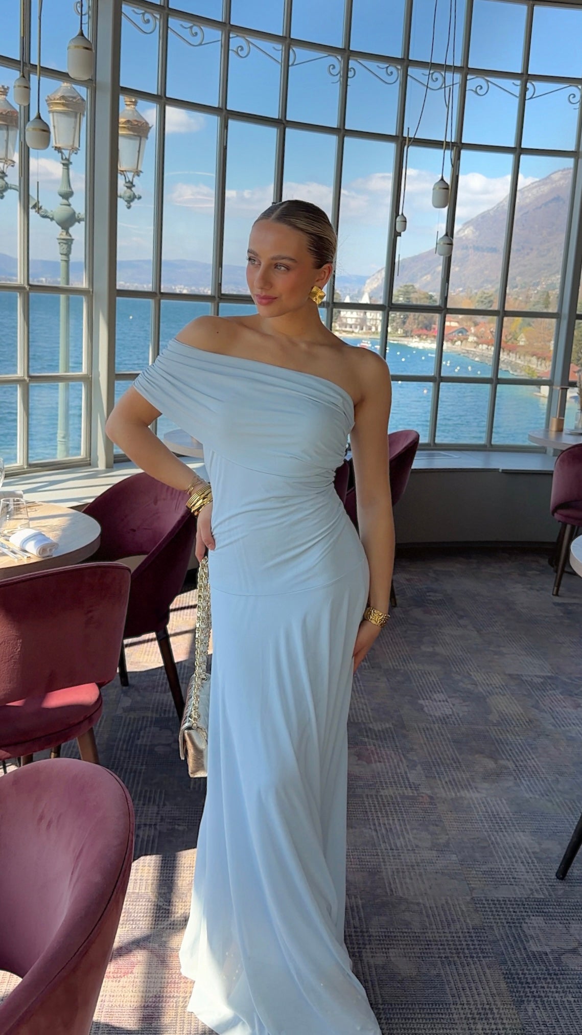 ROBE IRIS - BLEU