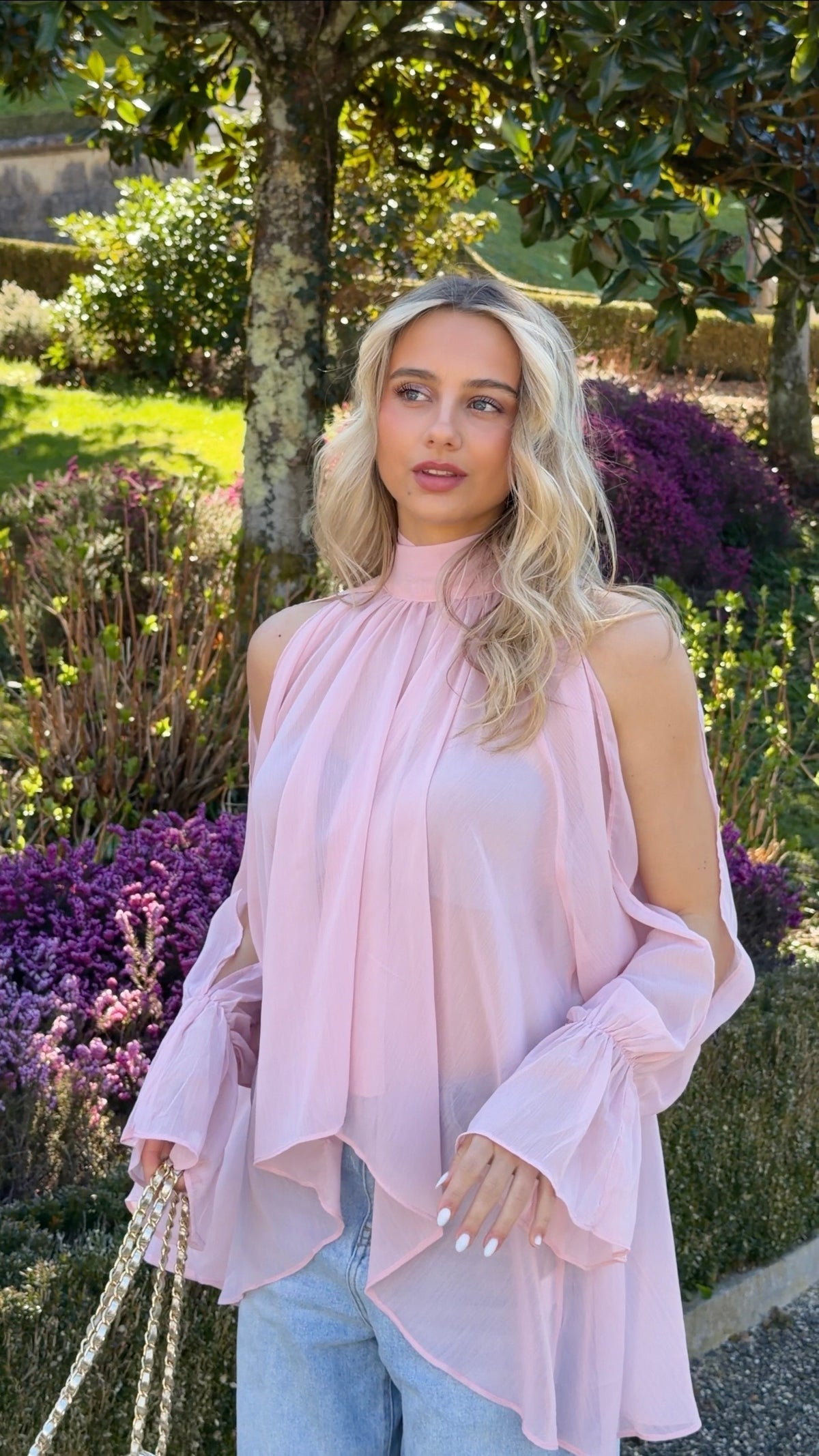 BLOUSE MONA - ROSE