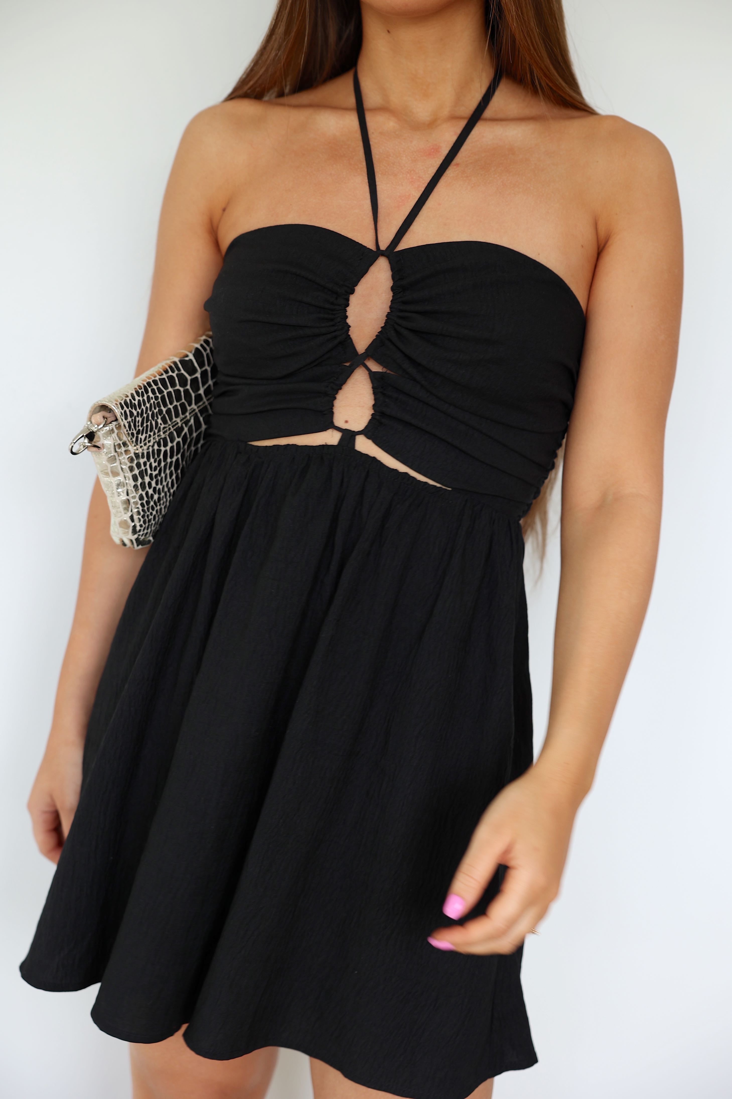 ALBA DRESS - BLACK