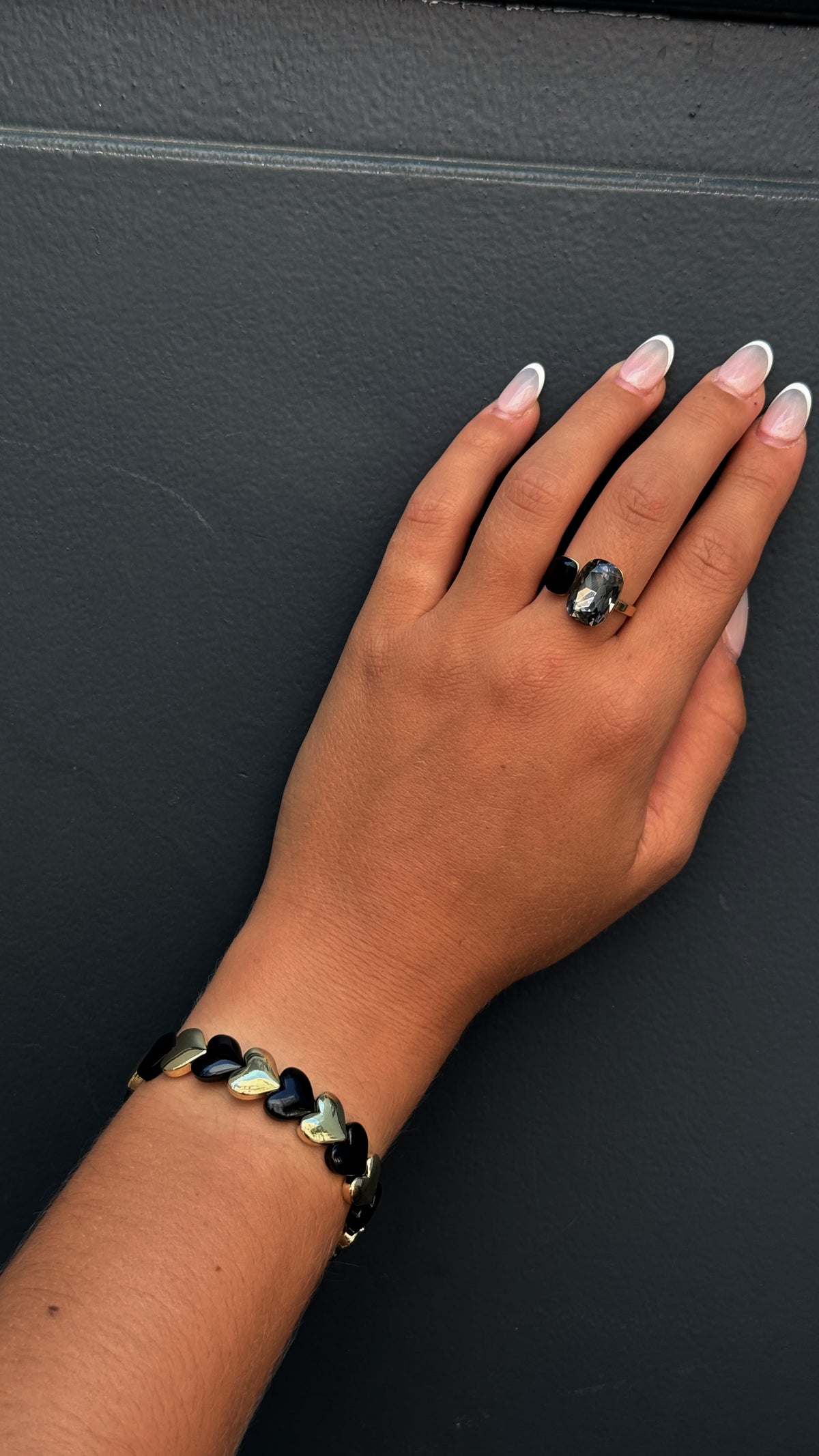 BAGUE ÉLISE - NOIR