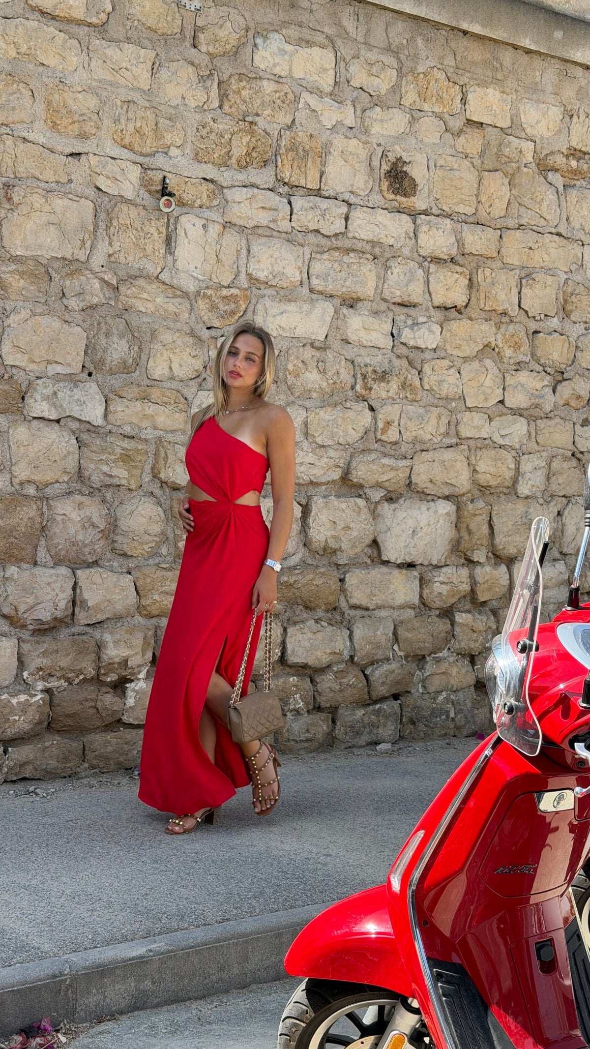 ROBE MIRA - ROUGE