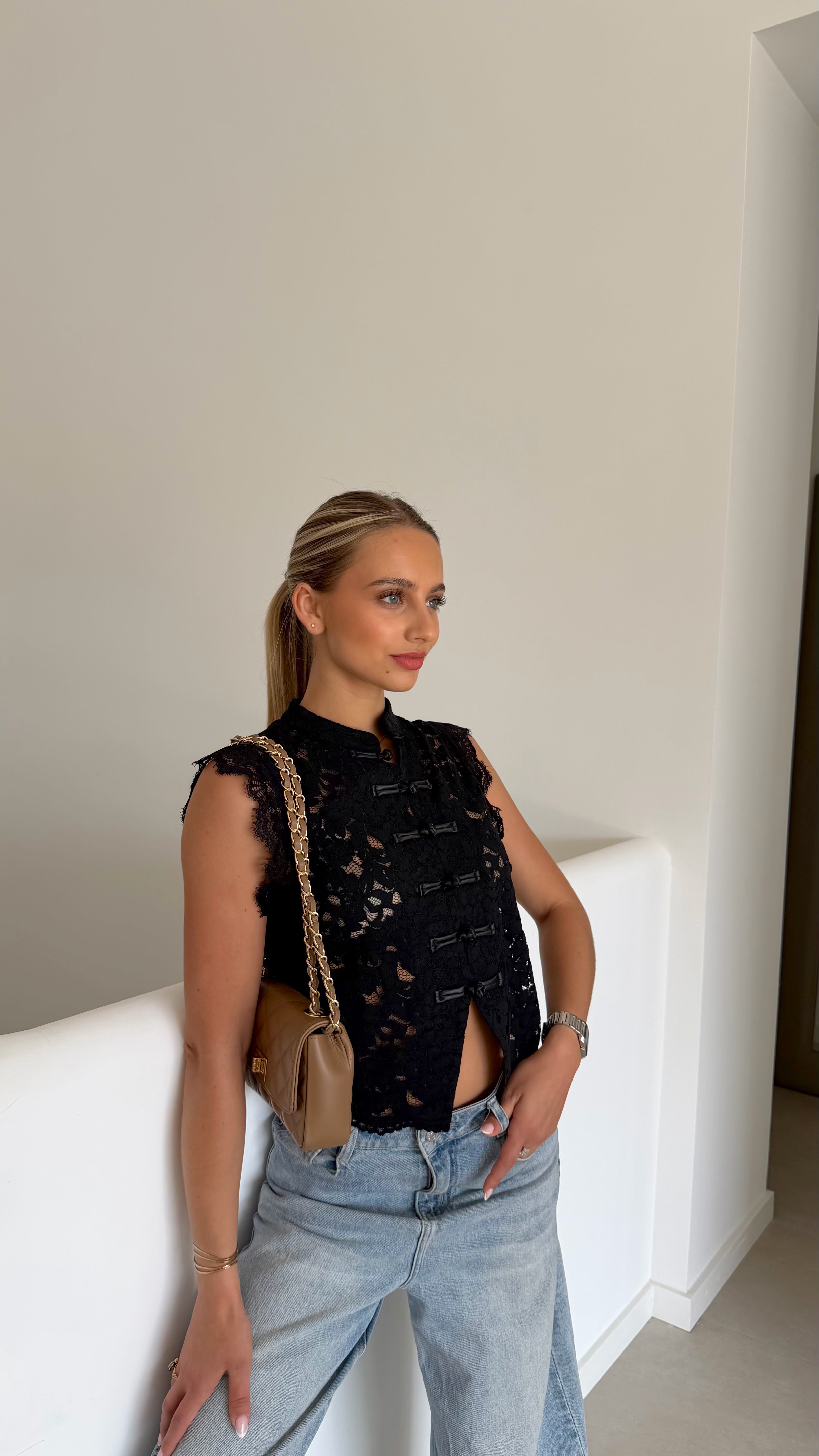BLOUSE MAÉ- NOIR