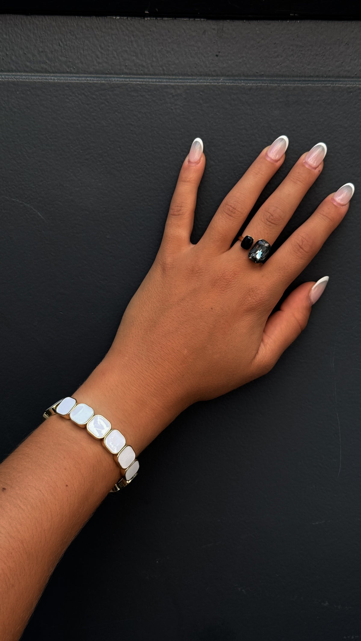 BRACELET OPALINE - IVOIRE