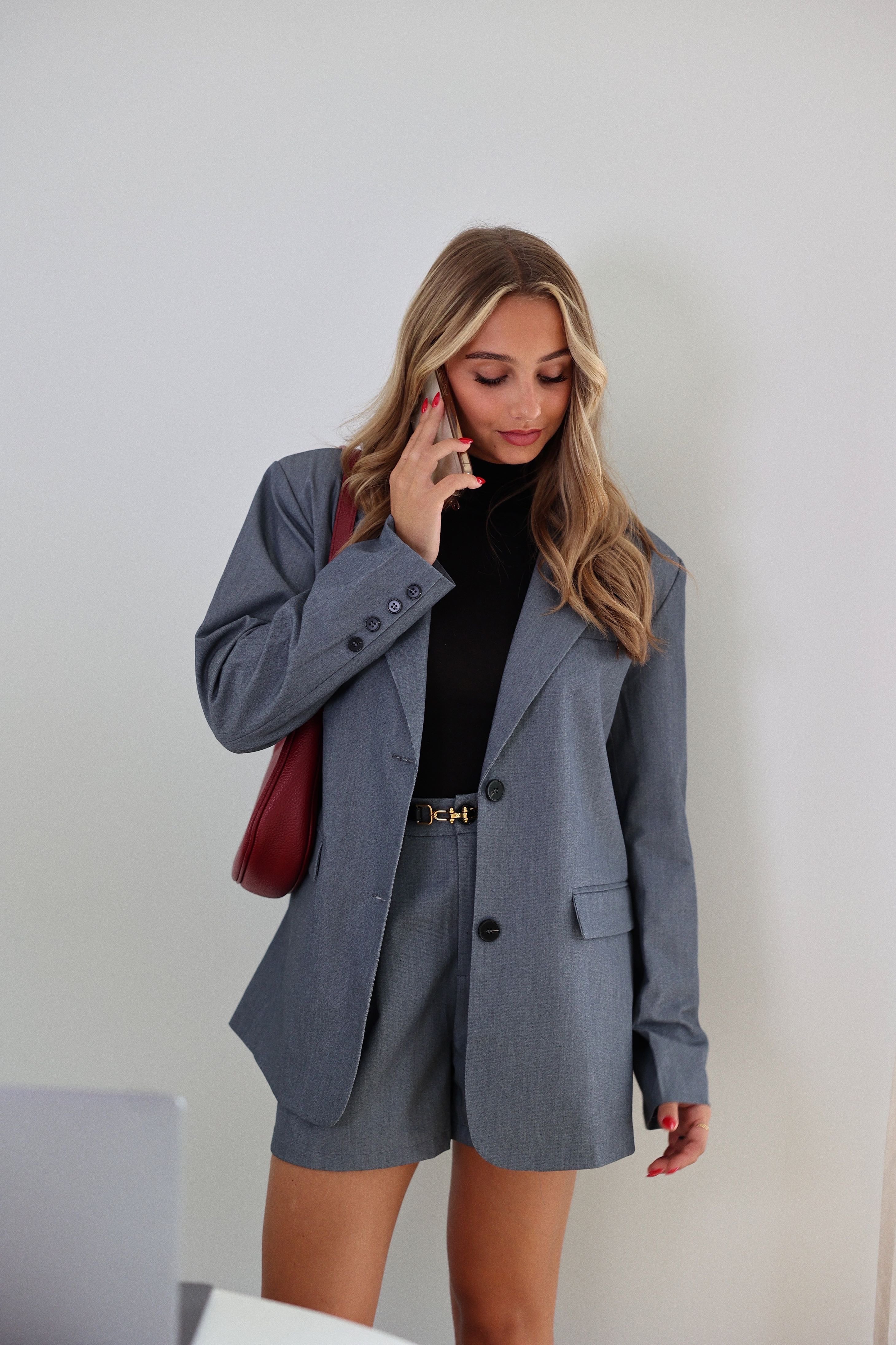 BLAZER NONA - GRIS