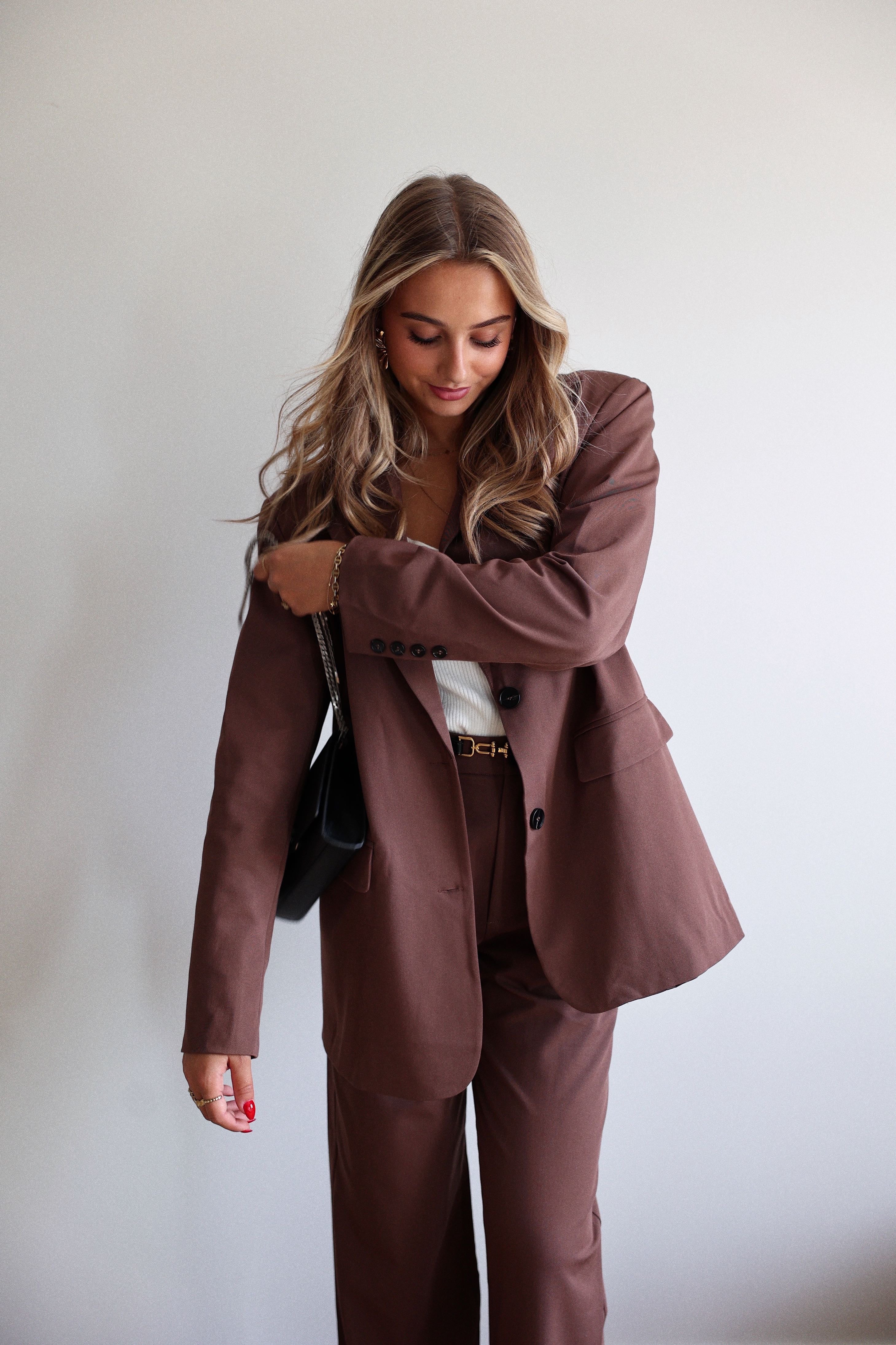 BLAZER NONA - CHOCO