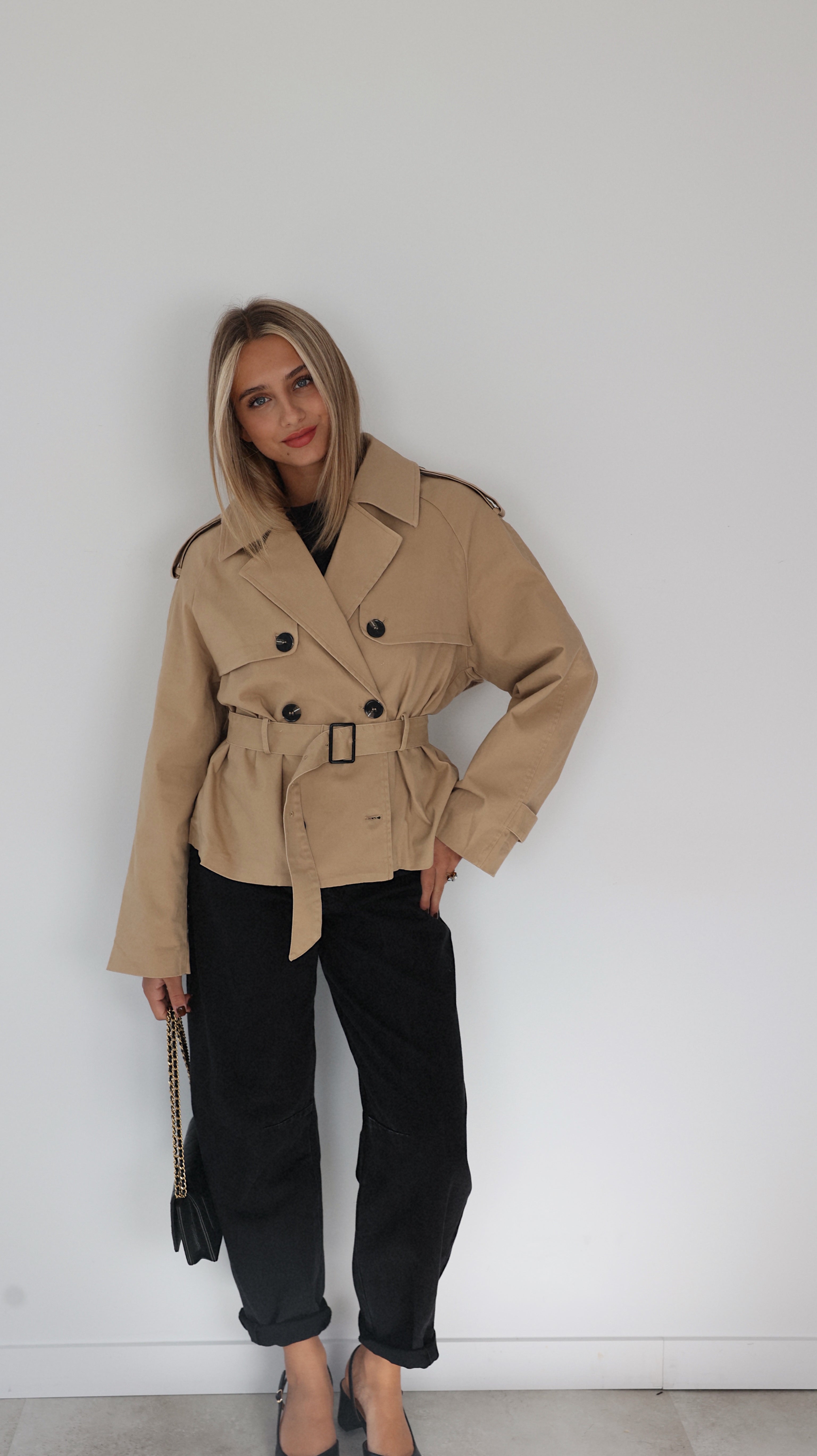 VALENTINA TRENCH - CAMEL