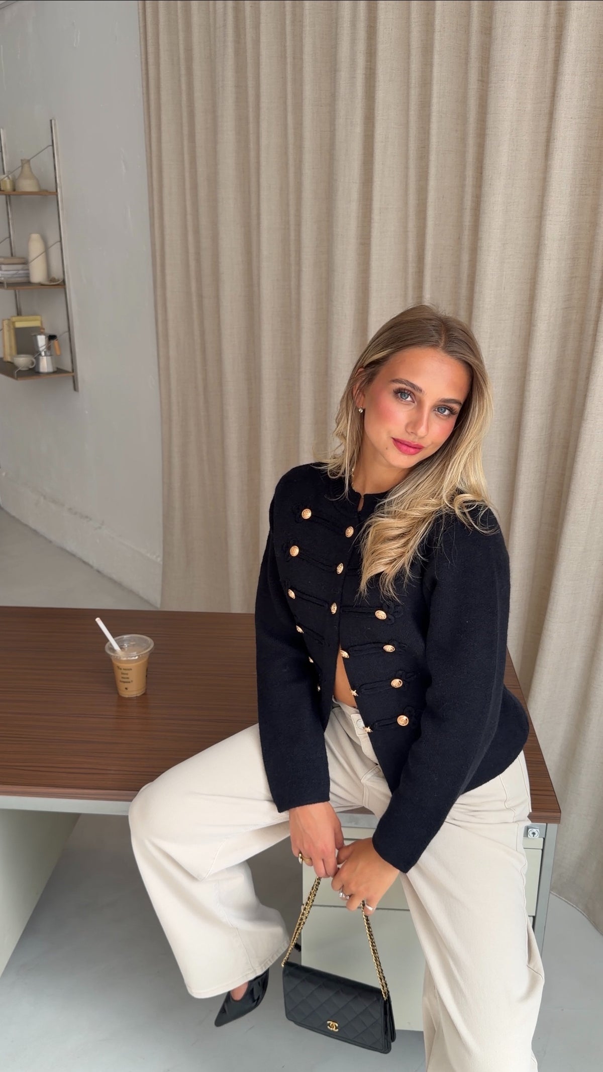 GILET SERENA - NOIR