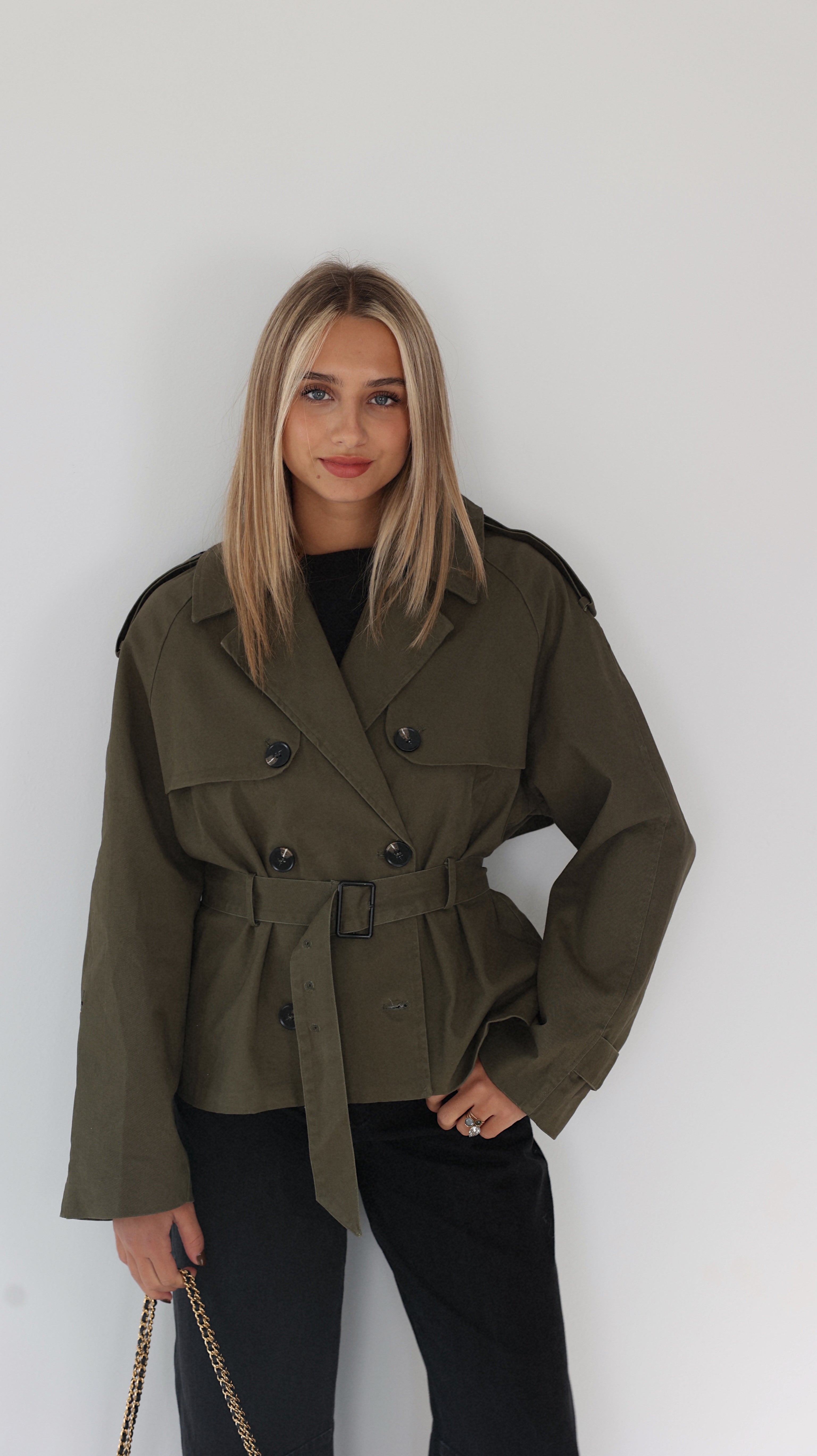 VALENTINA TRENCH - KHAKI