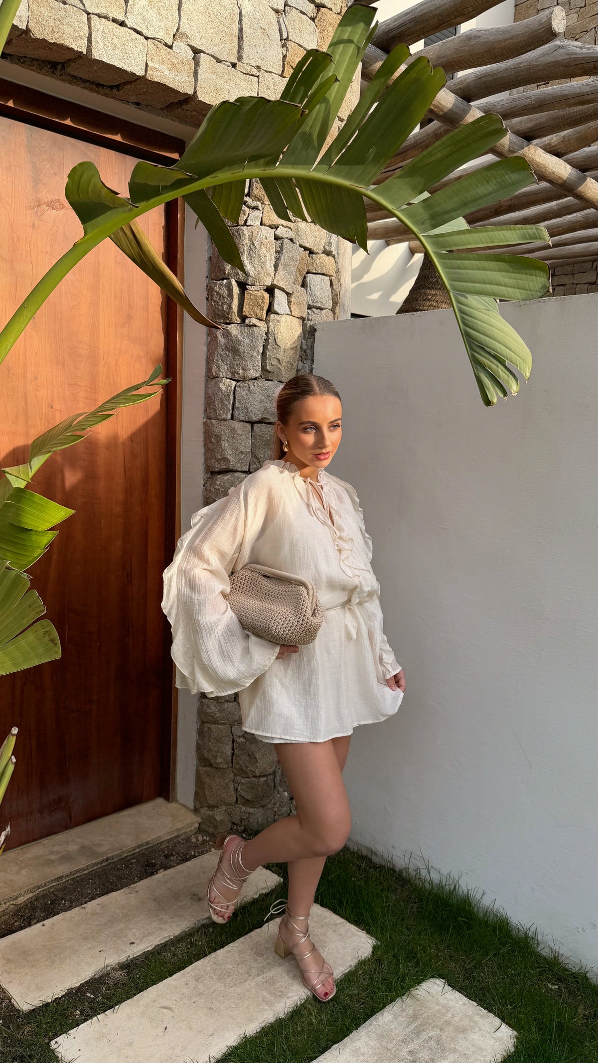 VESTIDO CAROLINE - CRUDO