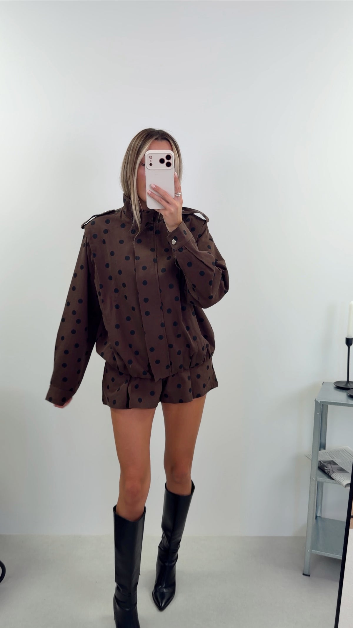 VESTE LOUISE - CHOCO
