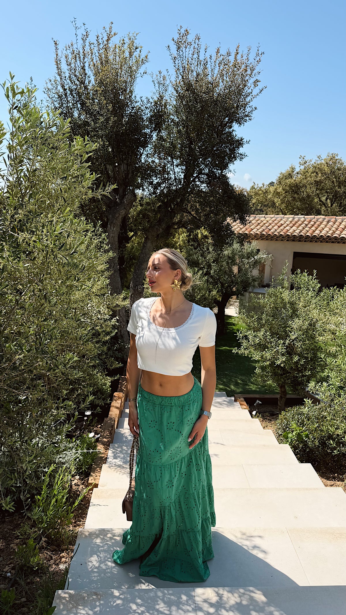 JUPE ELISA - VERT