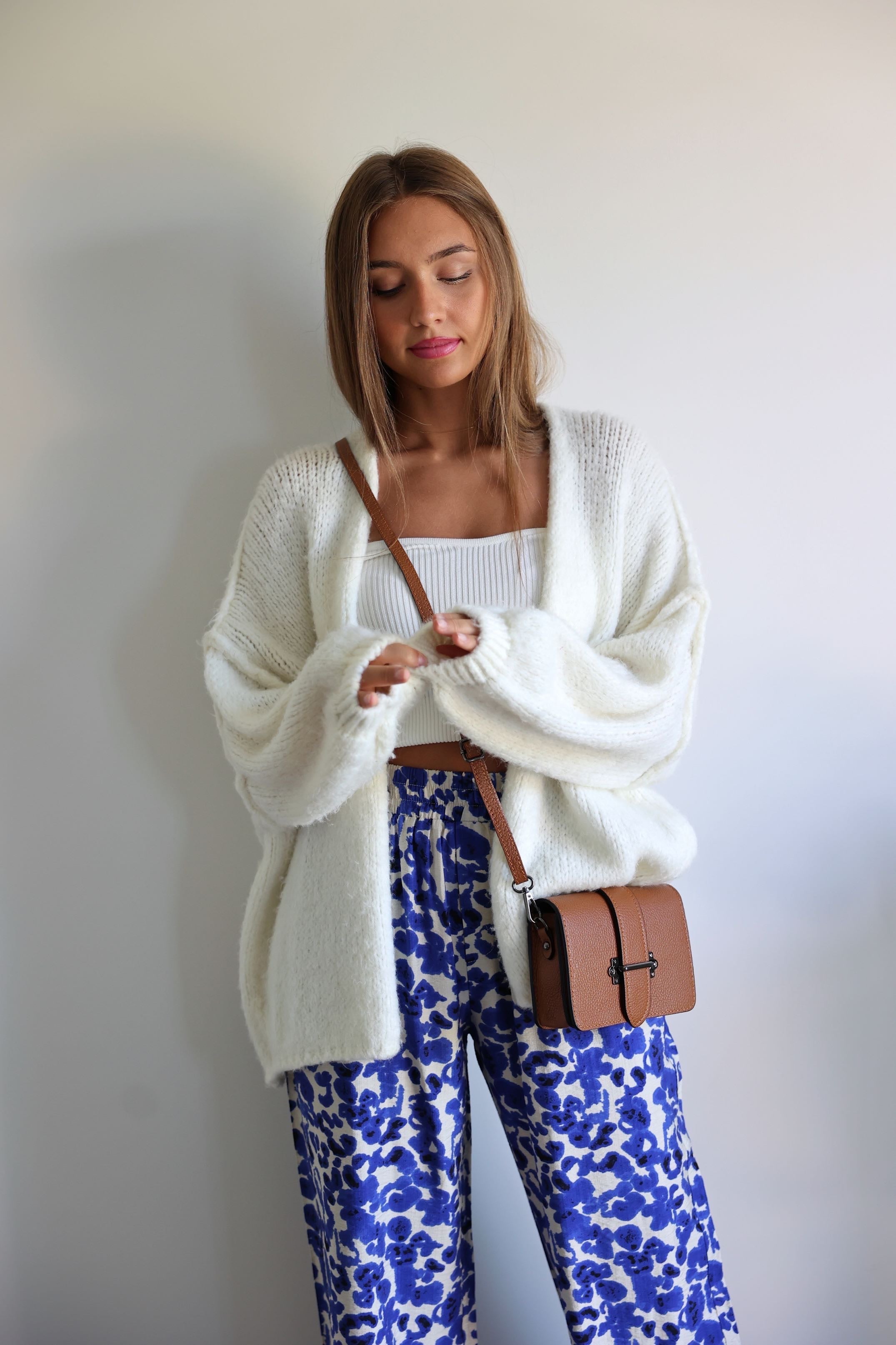 LOU CARDIGAN - WHITE