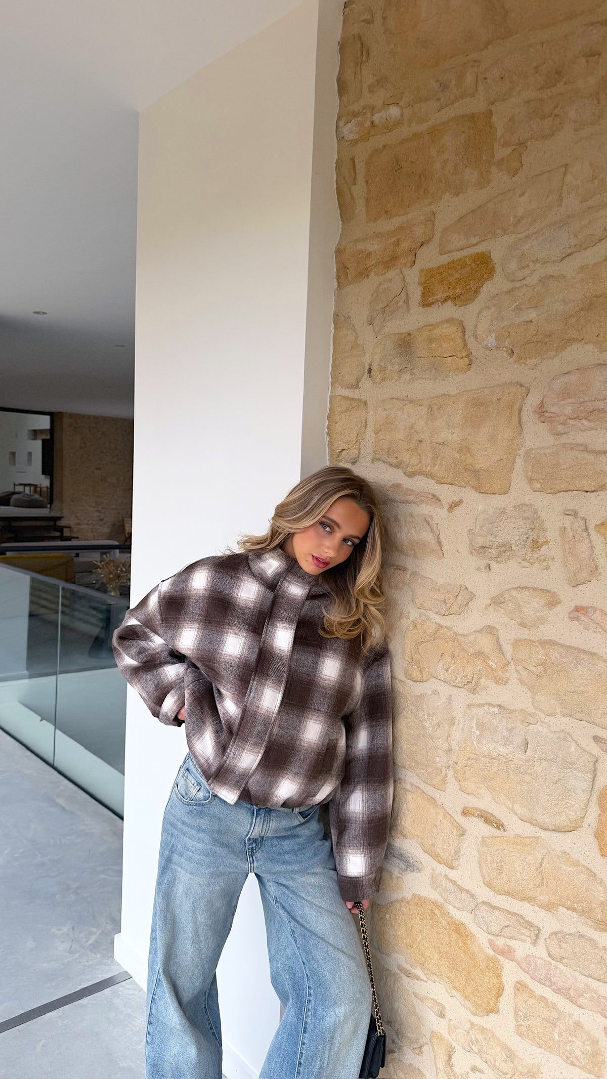 AMELIA COAT - BROWN