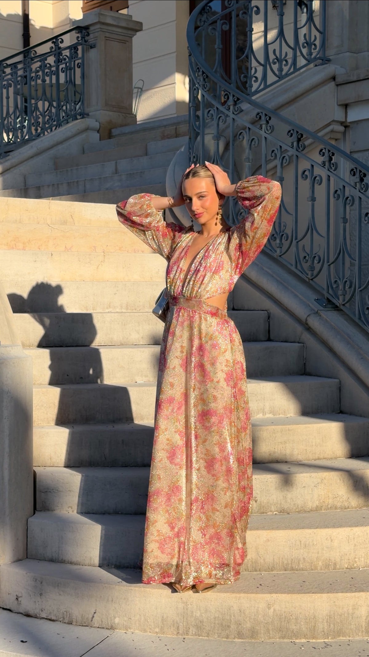 SIENNA DRESS - PINK