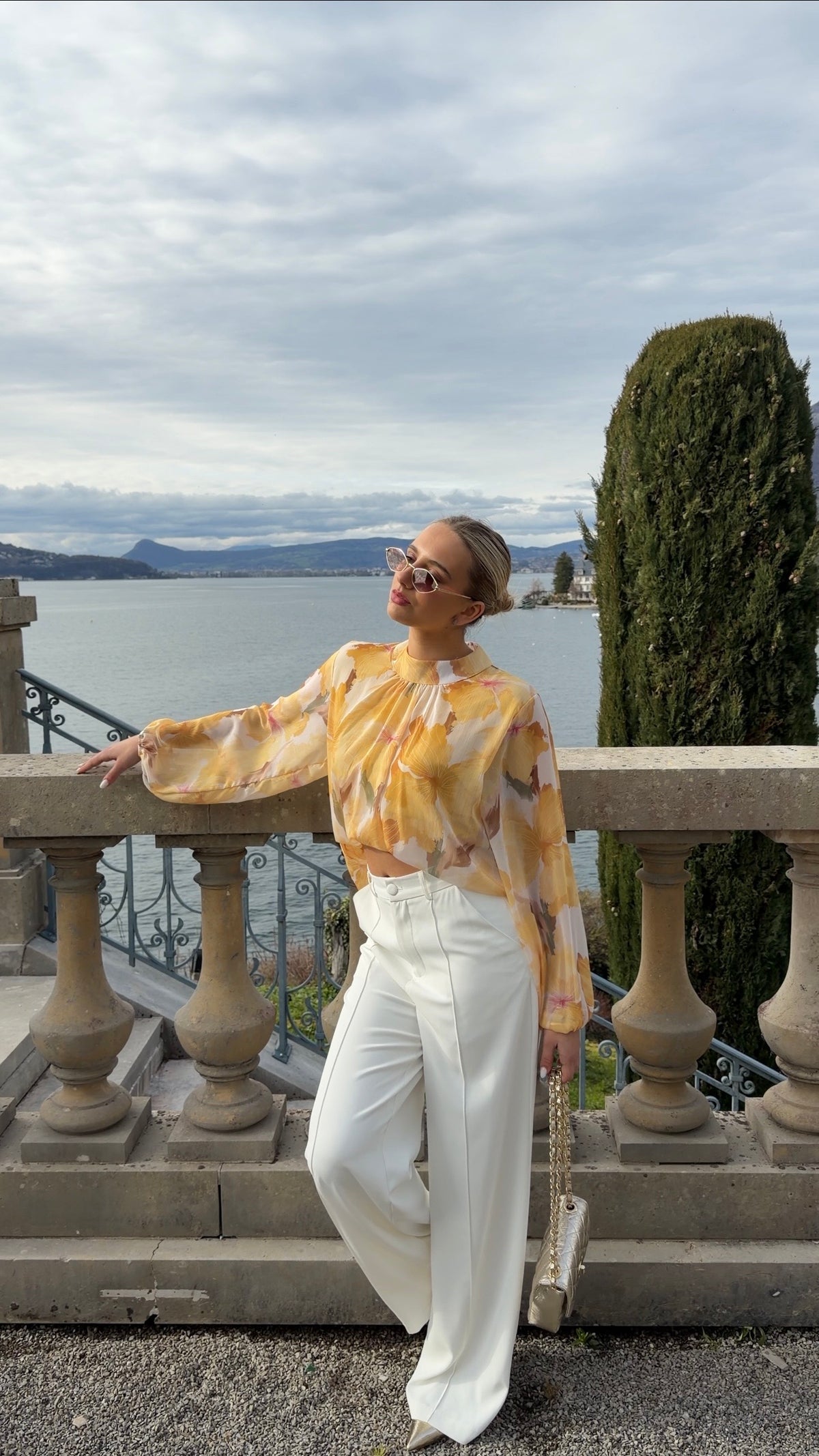 BLOUSE ARIANA - JAUNE