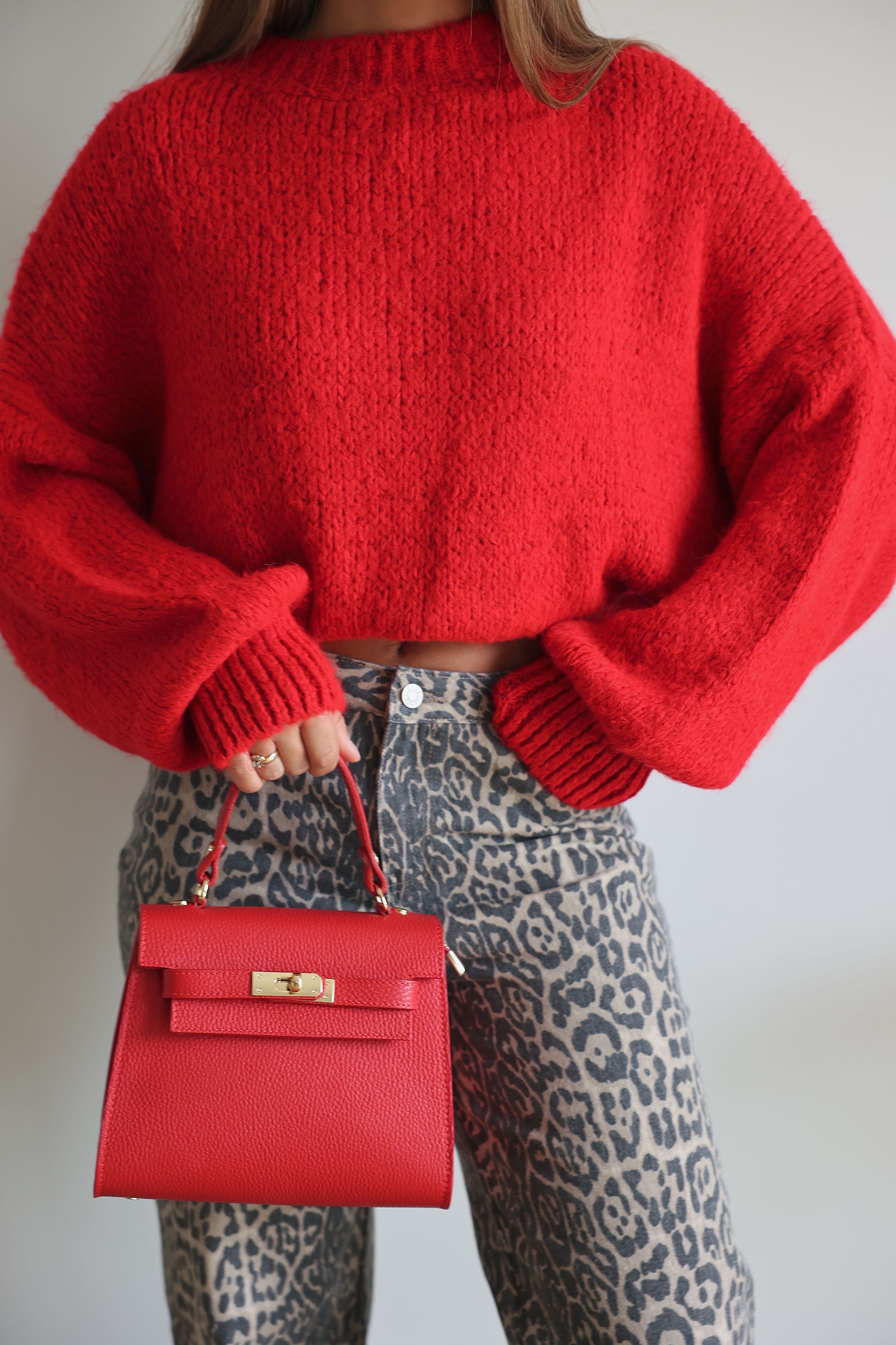 CLOÉ SWEATER - RED