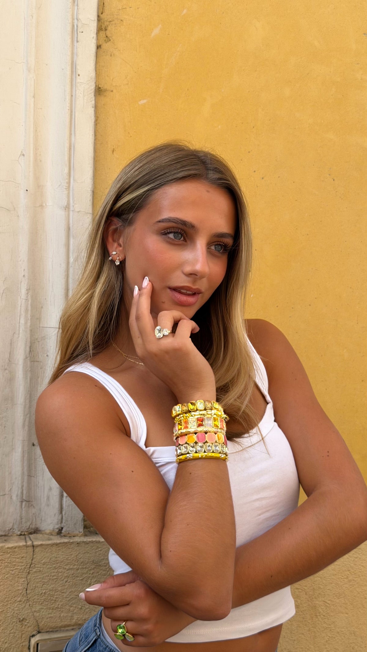 BRACELET AURORE - JAUNE