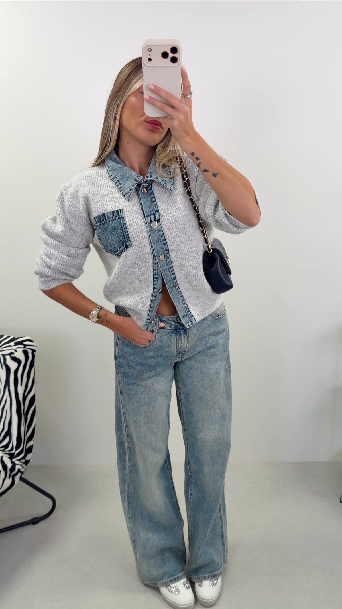 GILET JOE - GRIS