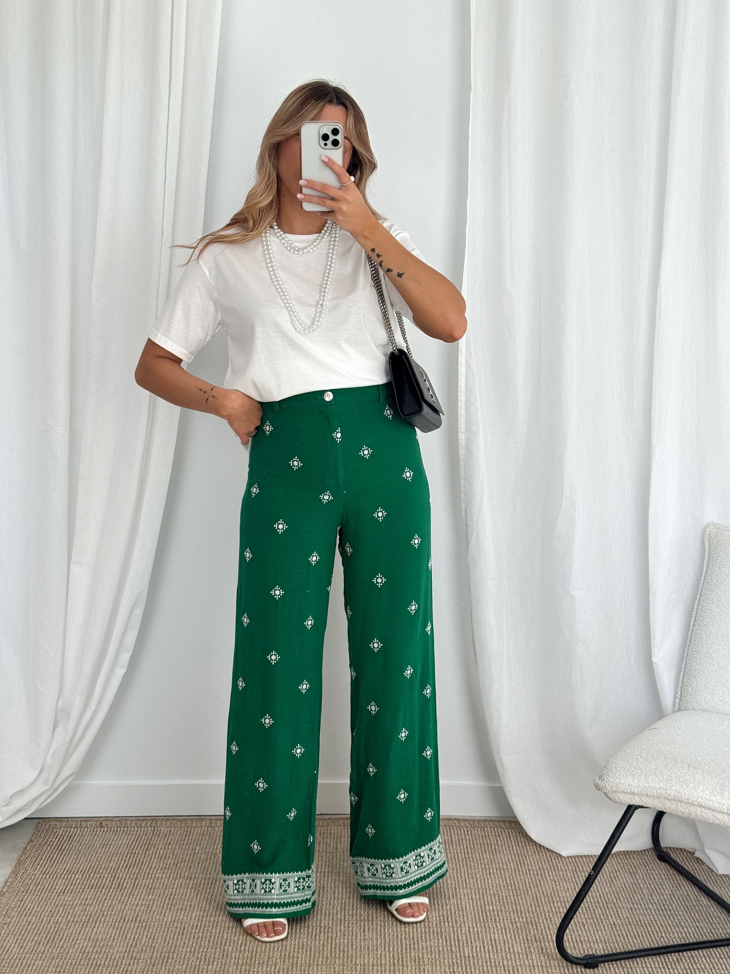 MURA TROUSERS - GREEN