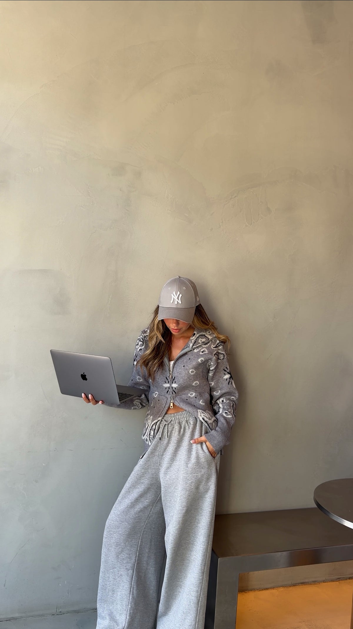 GILET CORALIE - GRIS