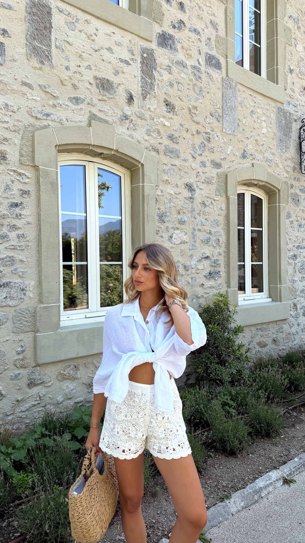 CHEMISE LINA - BLANC