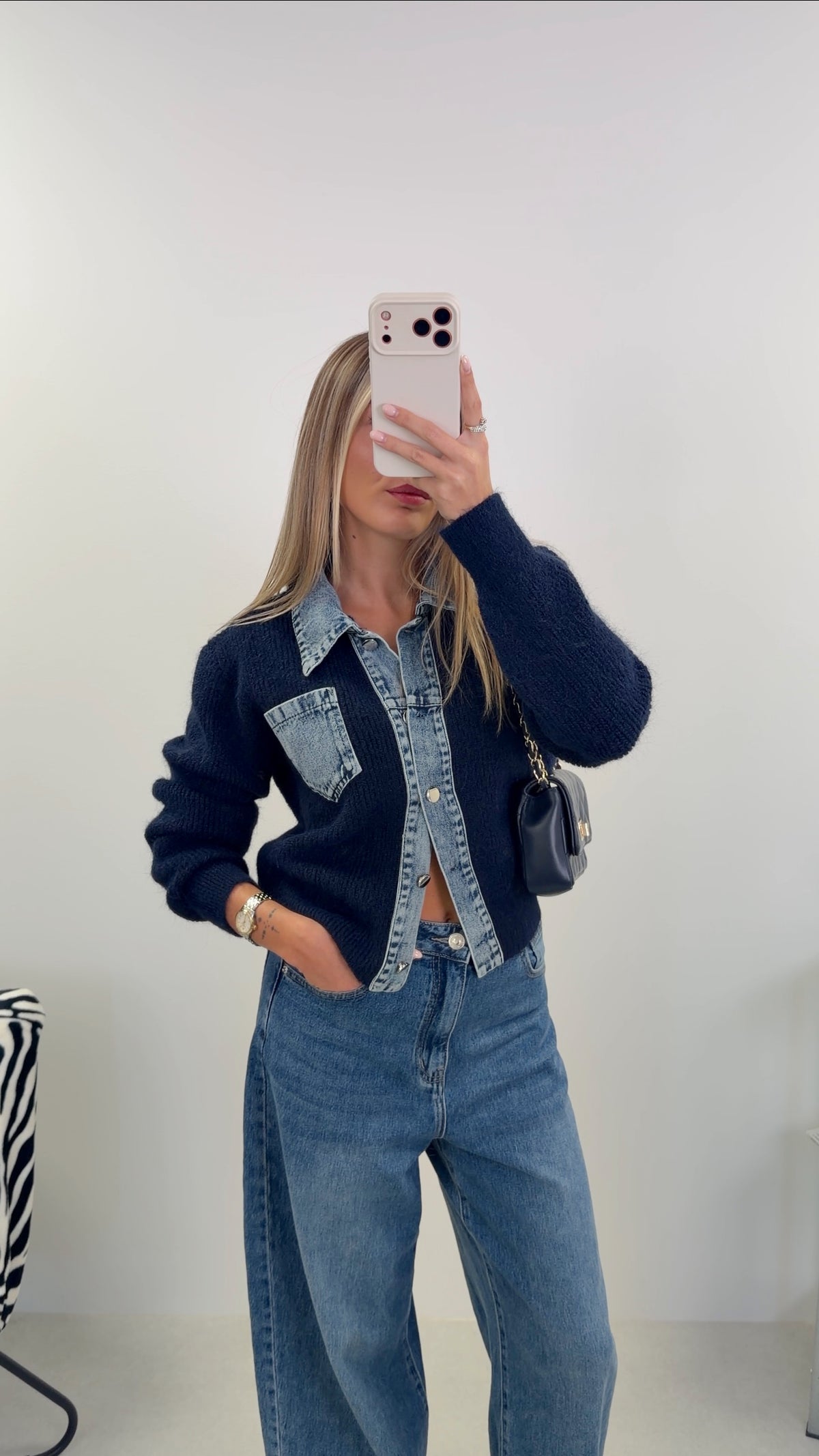 GILET JOE - MARINE