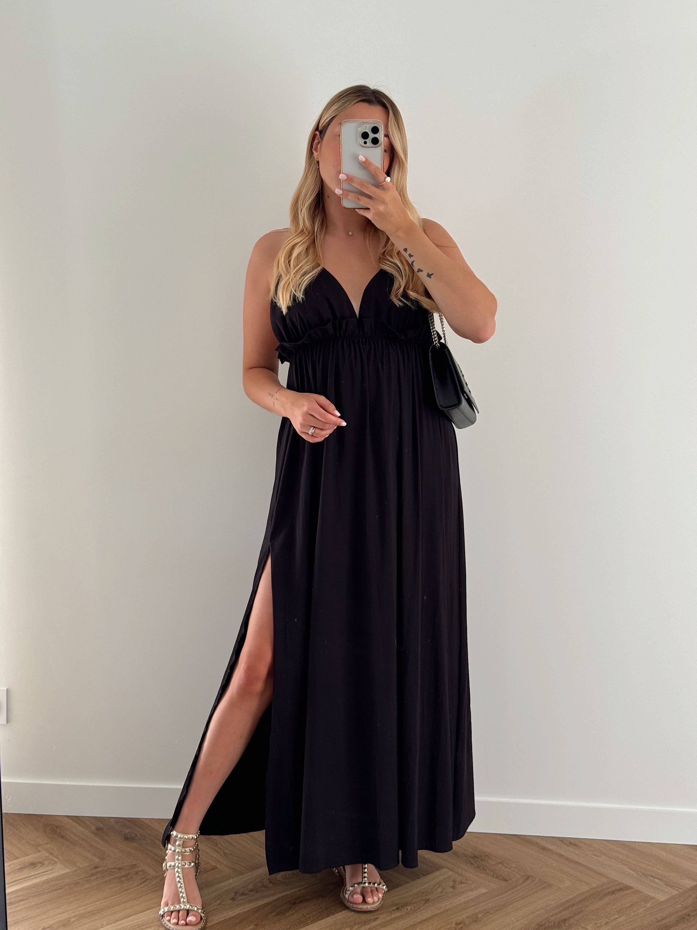 ROBE ANISSA -  NOIR