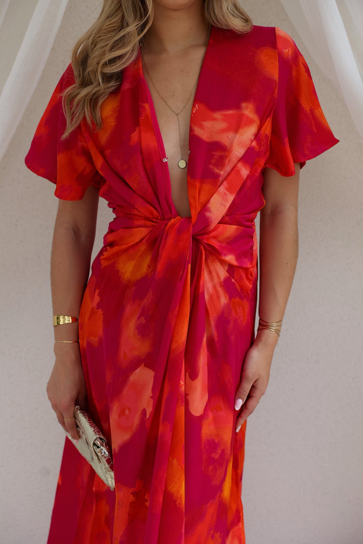 ISADORA DRESS - RED