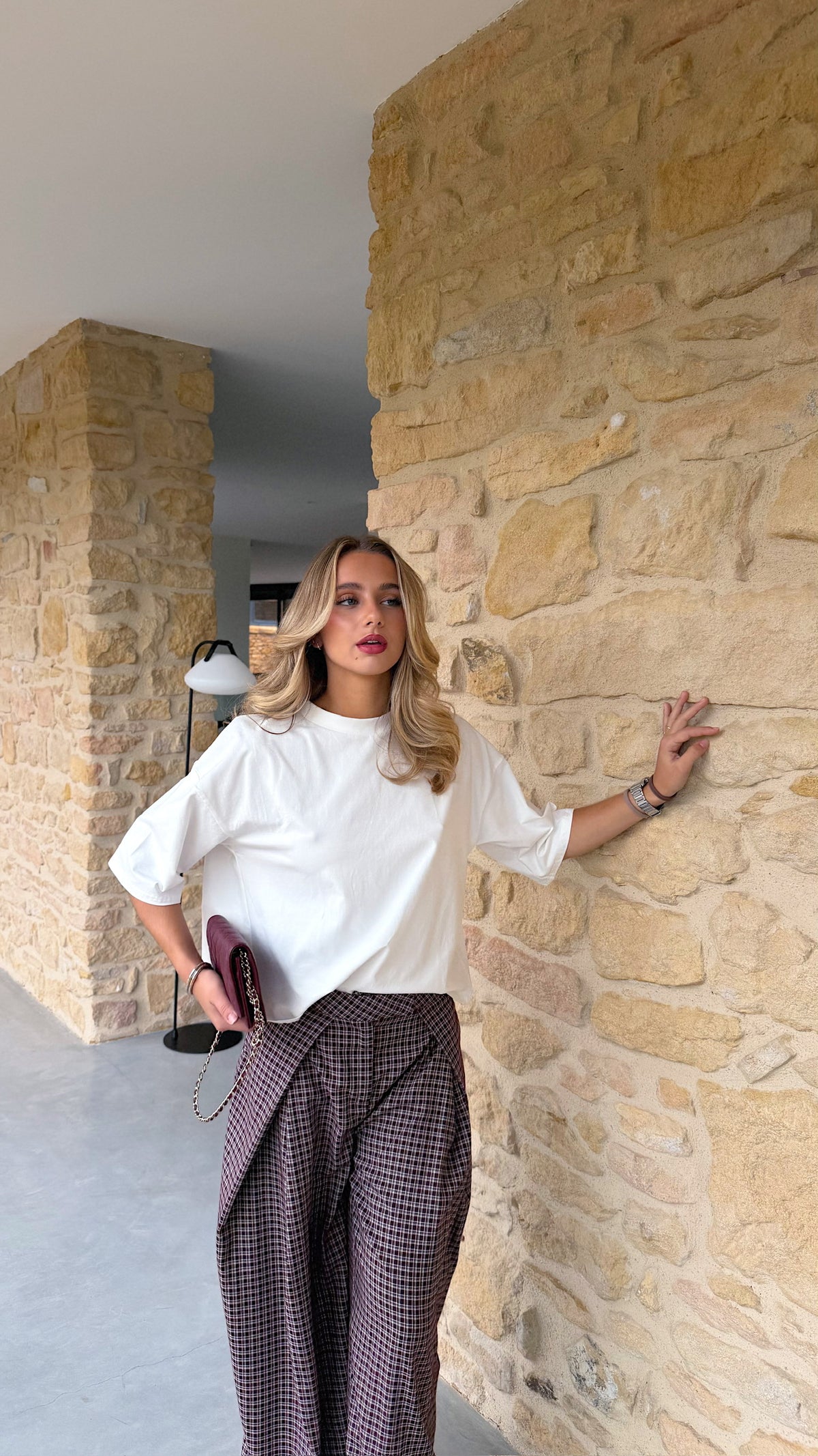 T-SHIRT LOUNA - BLANC